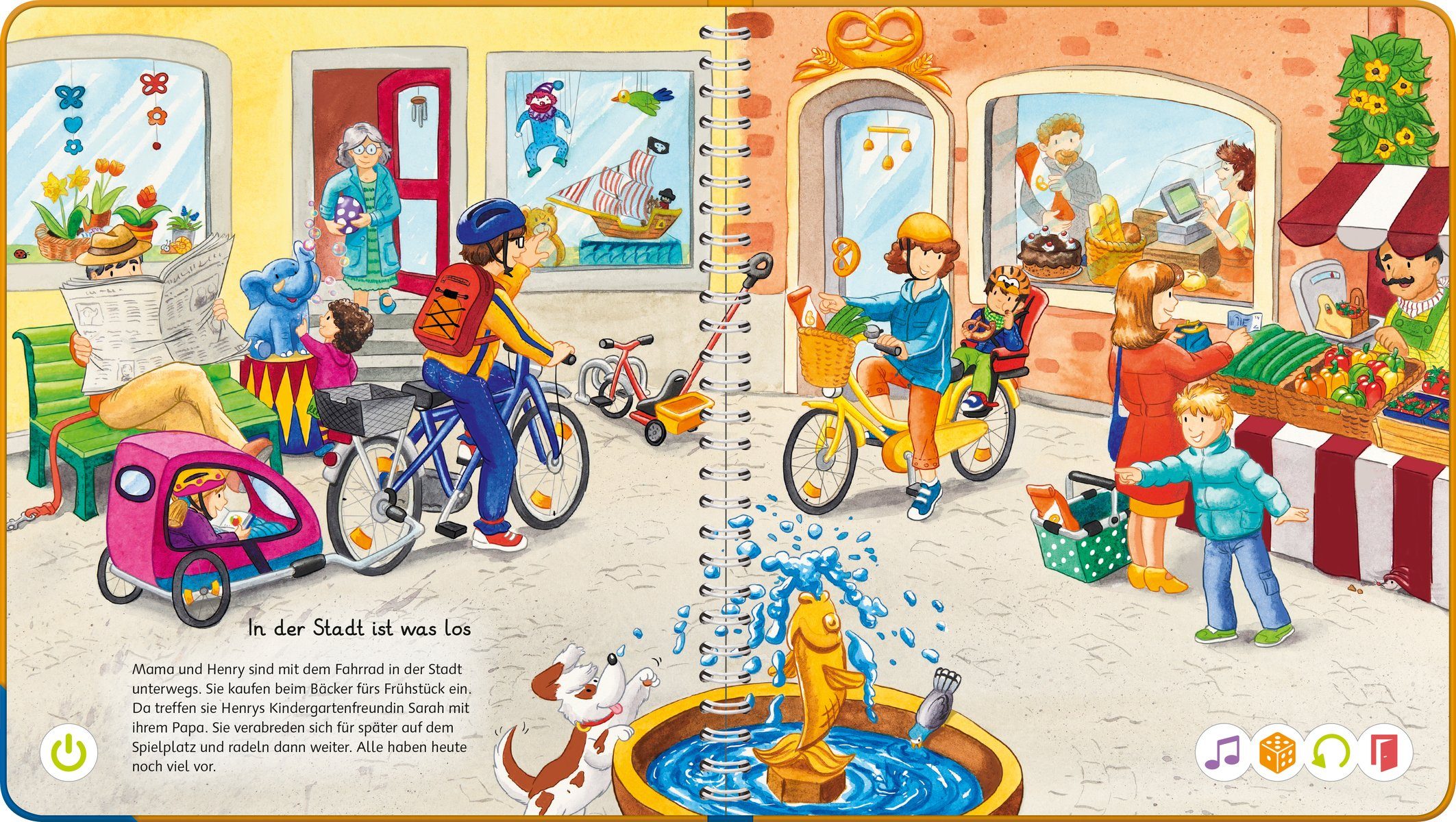 Ravensburger Kinderbuch tiptoi® Mein Wörter-Bilderbuch Unterwegs, Made in Europe