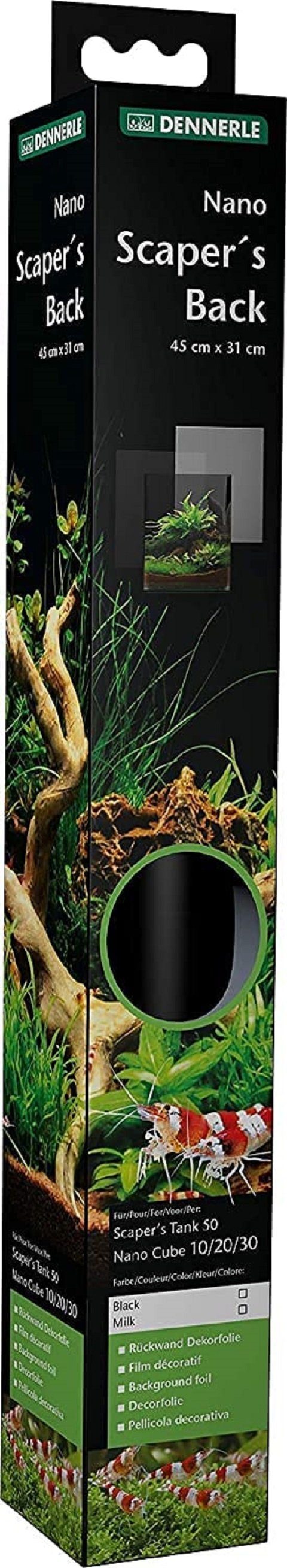 DENNERLE Аквариумыrückwand Dennerle Scaper's Back Black - Rückwand Dekorfolie für Nano Аквариумы