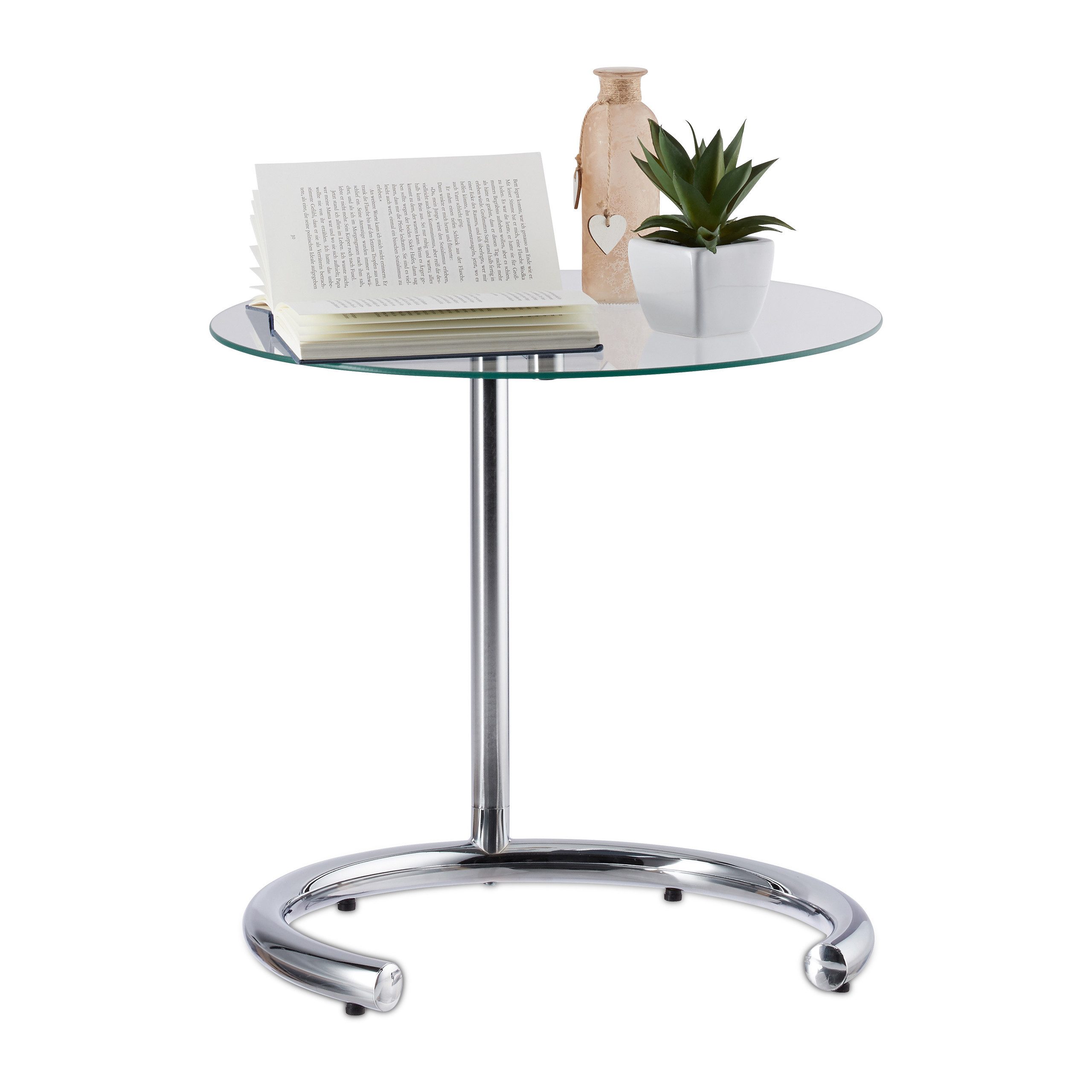 relaxdays Beistelltisch Kaffeetisch höhenverstellbar günstig online kaufen