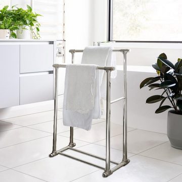 baario Handtuchständer Handtuchständer STENAY freistehend, Metall Design Handtuchhalter ohne bohren