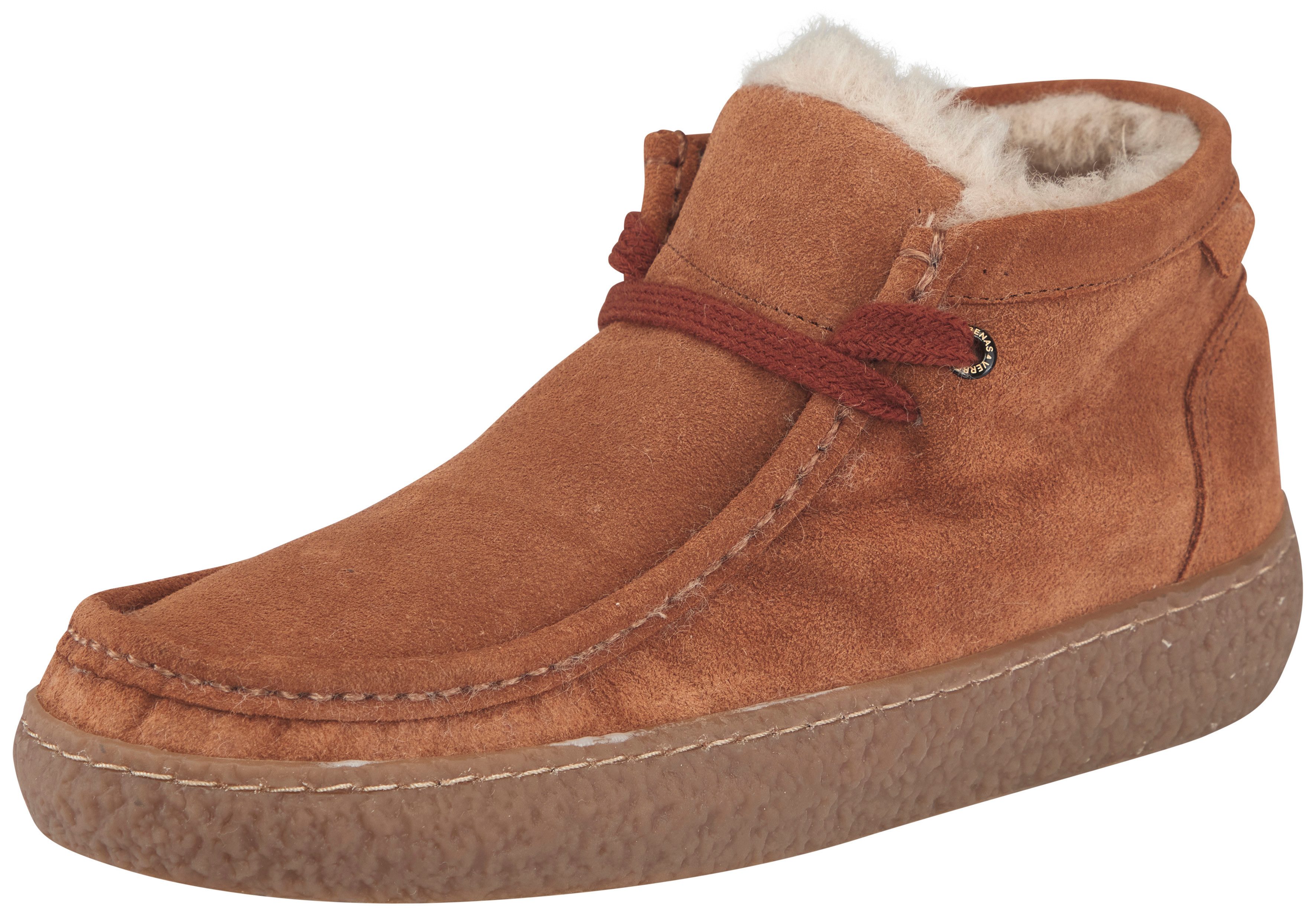 VERBENAS BRITTEN FUR SERRAJE Winterboots Schnürboots, Stiefelette, Casual-Boots mit Schnürung