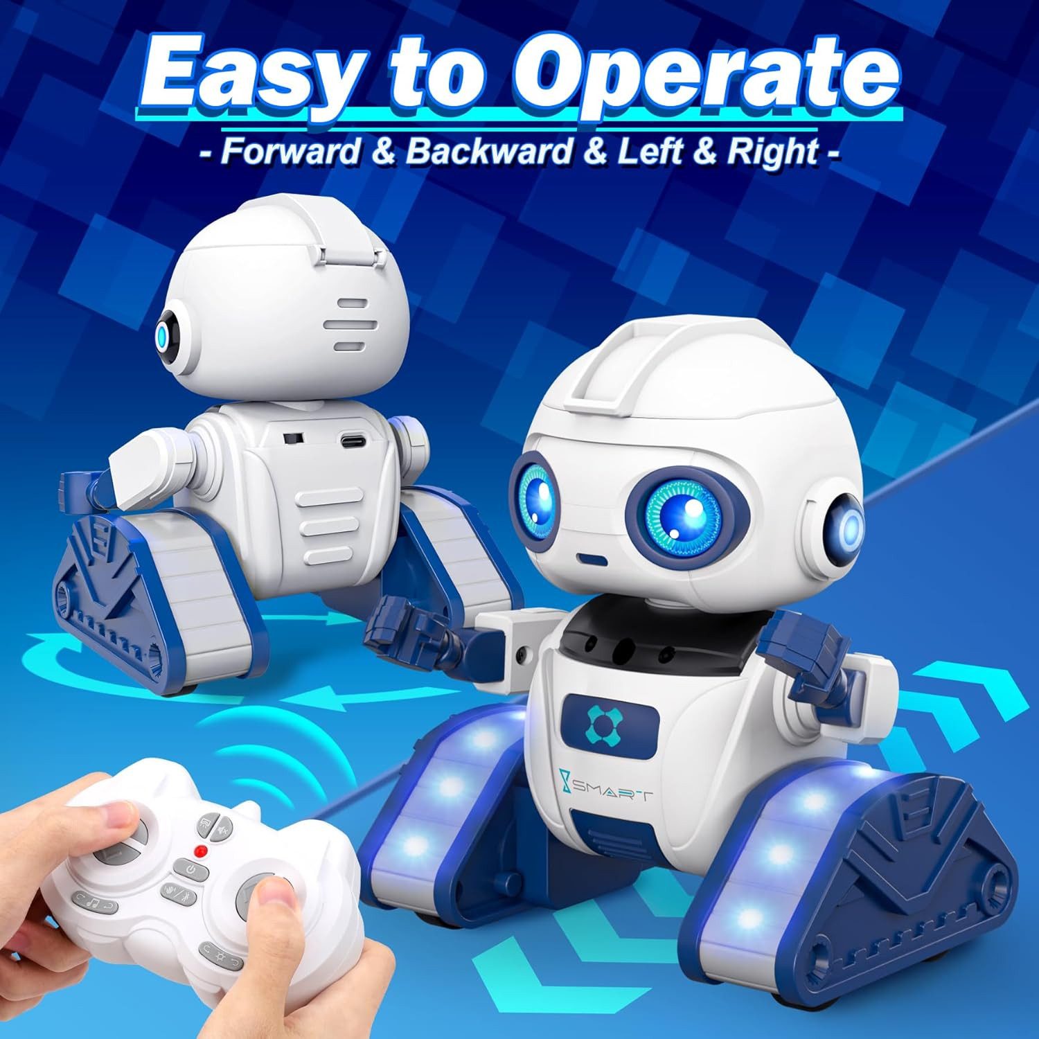 POPOLIC RC-Roboter Roboter Kinder Spielzeug, wiederaufladbar günstig online kaufen