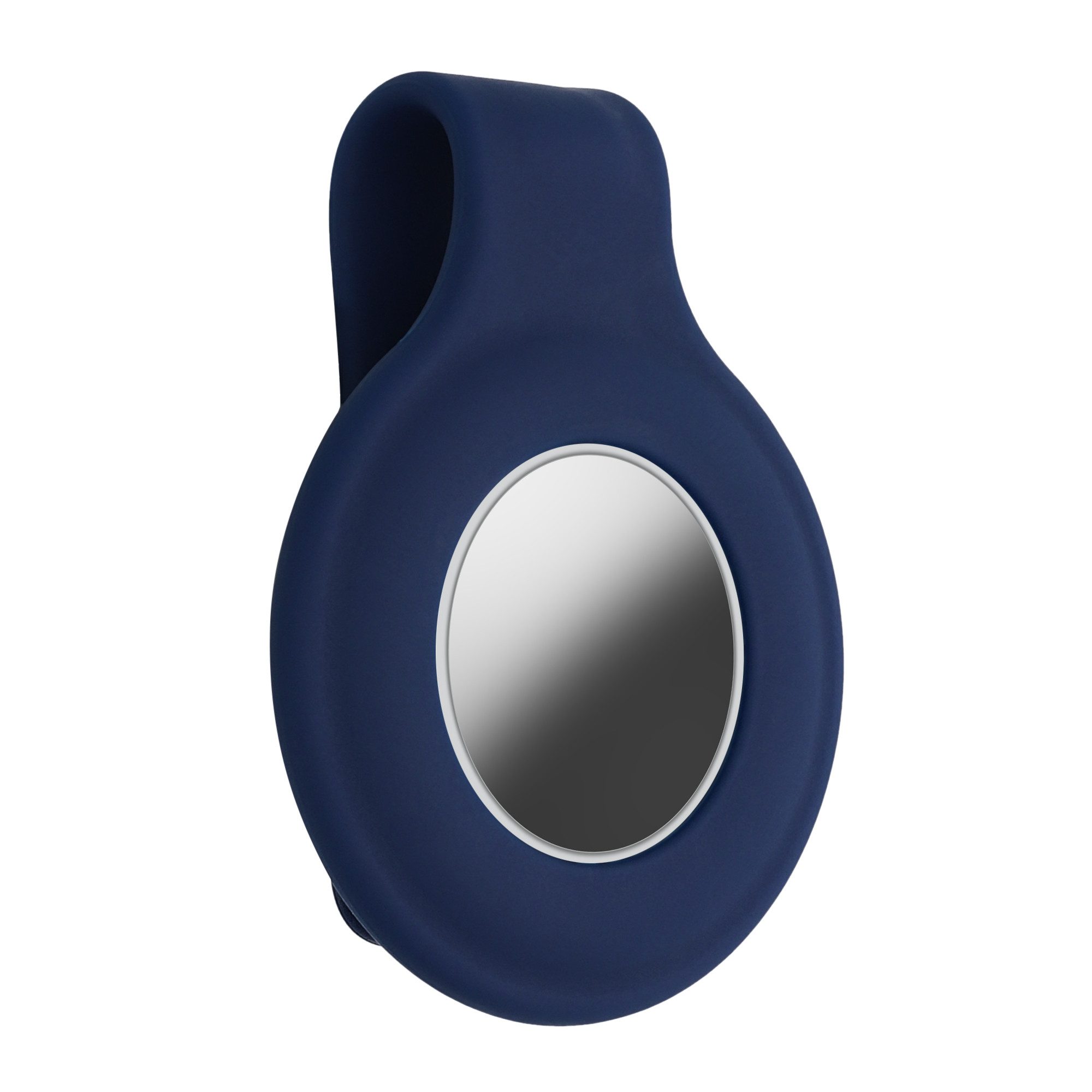 kwmobile Clip Halter für Apple AirTag - Case für Air Tag Silikon Smartwatch, 1-tlg., Hülle Tracker Schutzhülle - Klemm Halter Holder