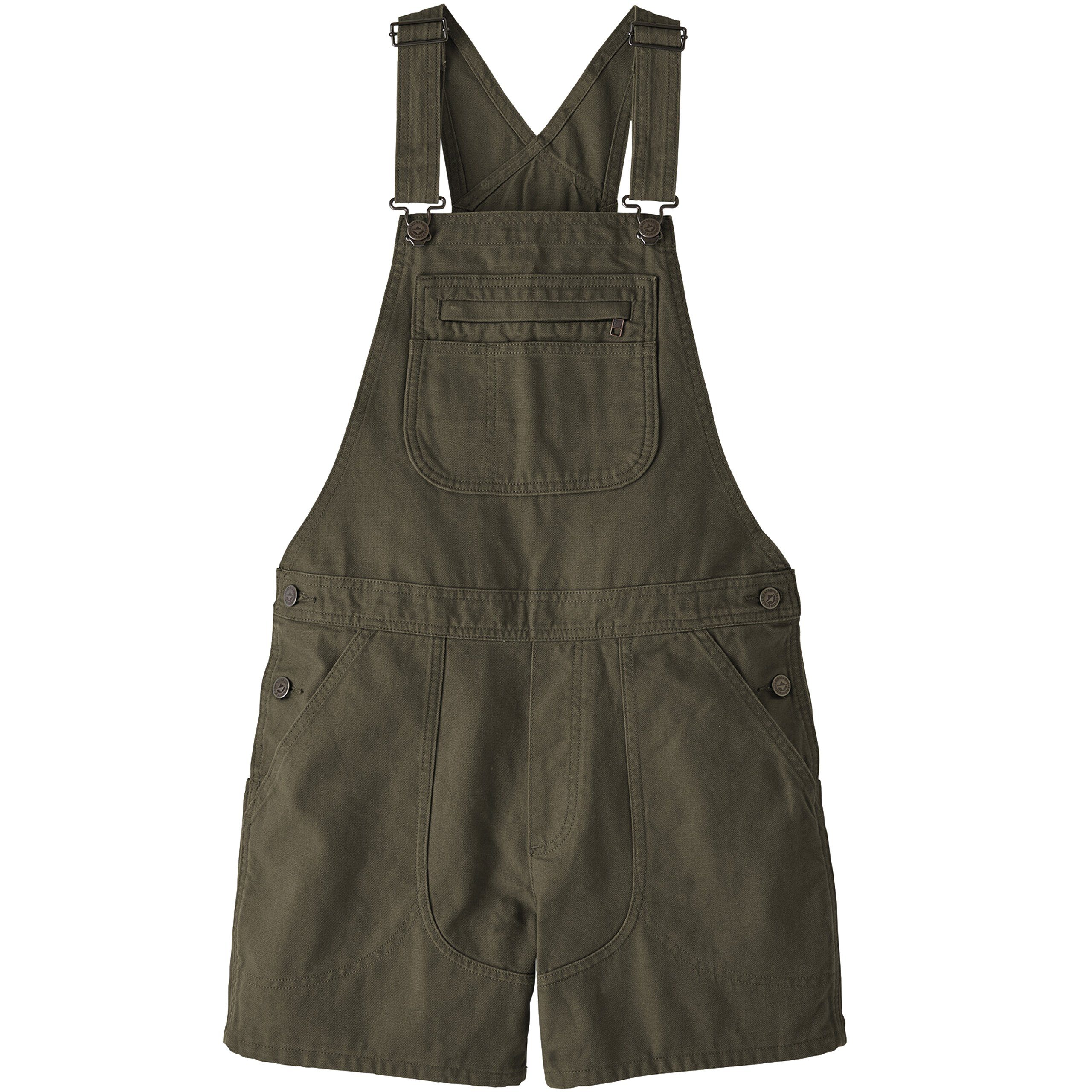 Funktionshose Stand Womens Patagonia Damen kurze Up Patagonia - basingreen Overalls Latzhose/Trägerhose