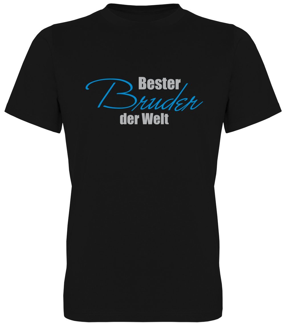 G-graphics T-Shirt Bester Bruder der Welt Herren T-Shirt, mit trendigem  Frontprint, Aufdruck auf der Vorderseite, Spruch/Sprüche/Print/Motiv, für  jung & alt