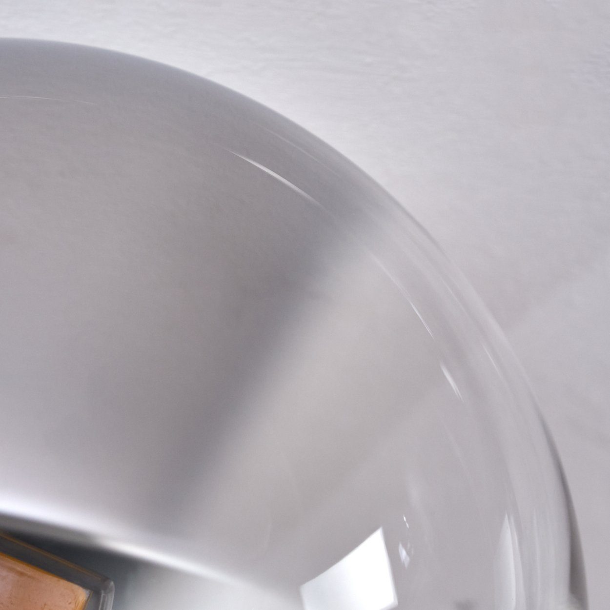 hofstein Deckenleuchte Deckenlampe aus Metall/Glas in Schwarz/Rauchfarben/Klar, ohne Leuchtmittel, Leuchte im Retro-Design aus Glas, 4 x G9 LED, ohne Leuchtmittel