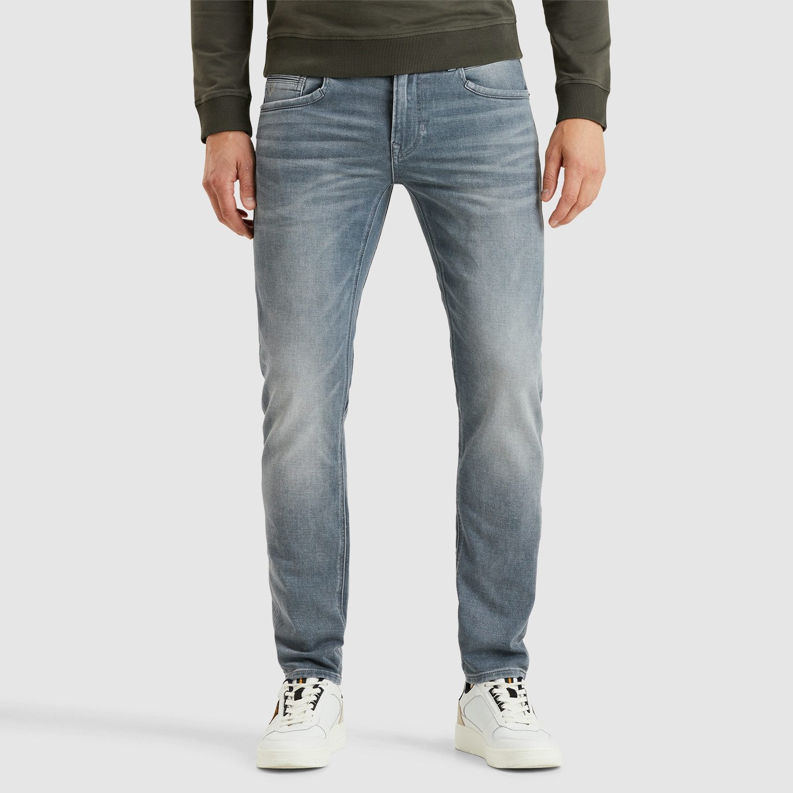 PME Legend Herren Jeans TAILWHEEL - Low Waist - Slim Fit - Grau Blau günstig online kaufen