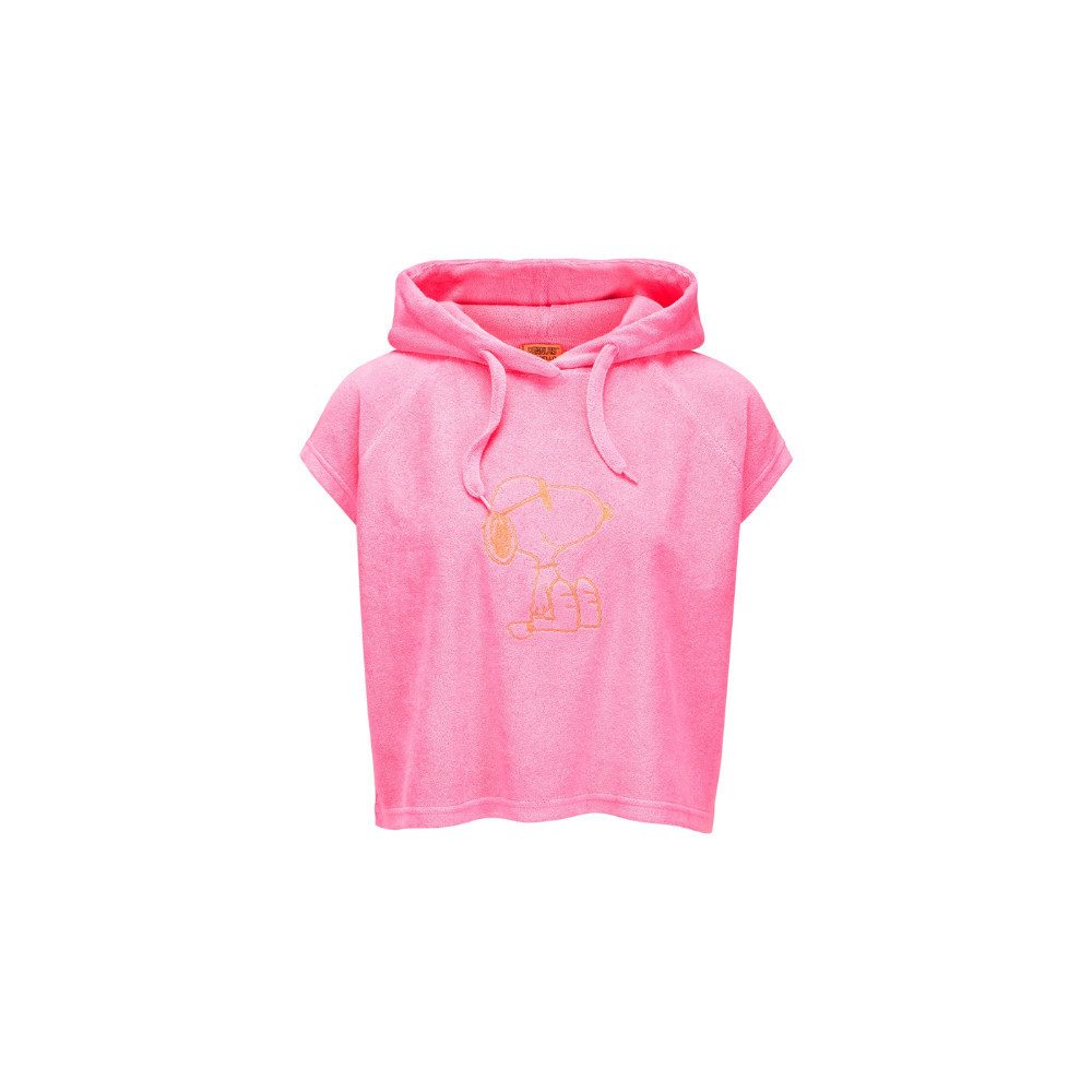 Codello Hoodie Codello Peanuts Gecroppter Frottee-Hoodie mit Snoopie-Stickerei