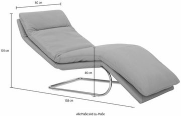 W.SCHILLIG Relaxliege »jill«, mit Wippfunktion, inklusive Rücken-, Fußteil- & Kopfteilverstellung