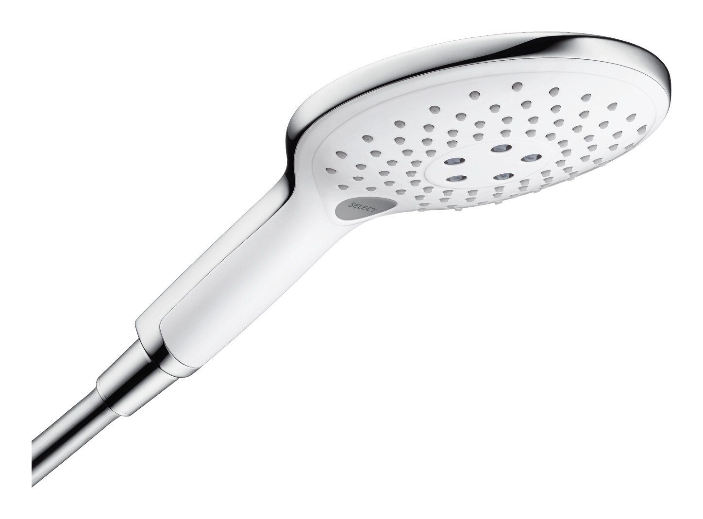 hansgrohe Handbrause Raindance Select S, Handbrause 150 3jet - Weiß / Chrom