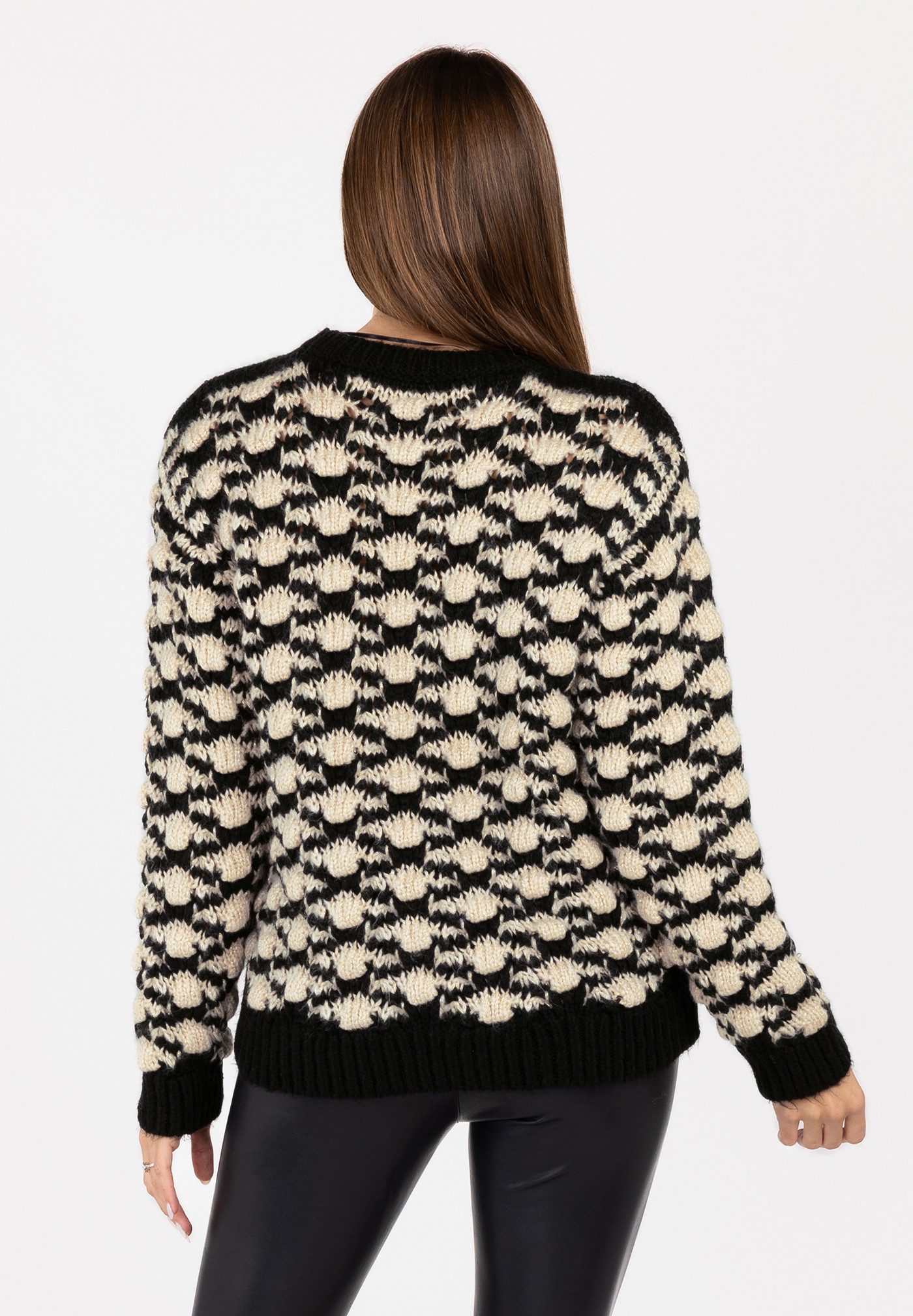 Key Largo Rundhalspullover WKN INFLATE round (1-tlg)