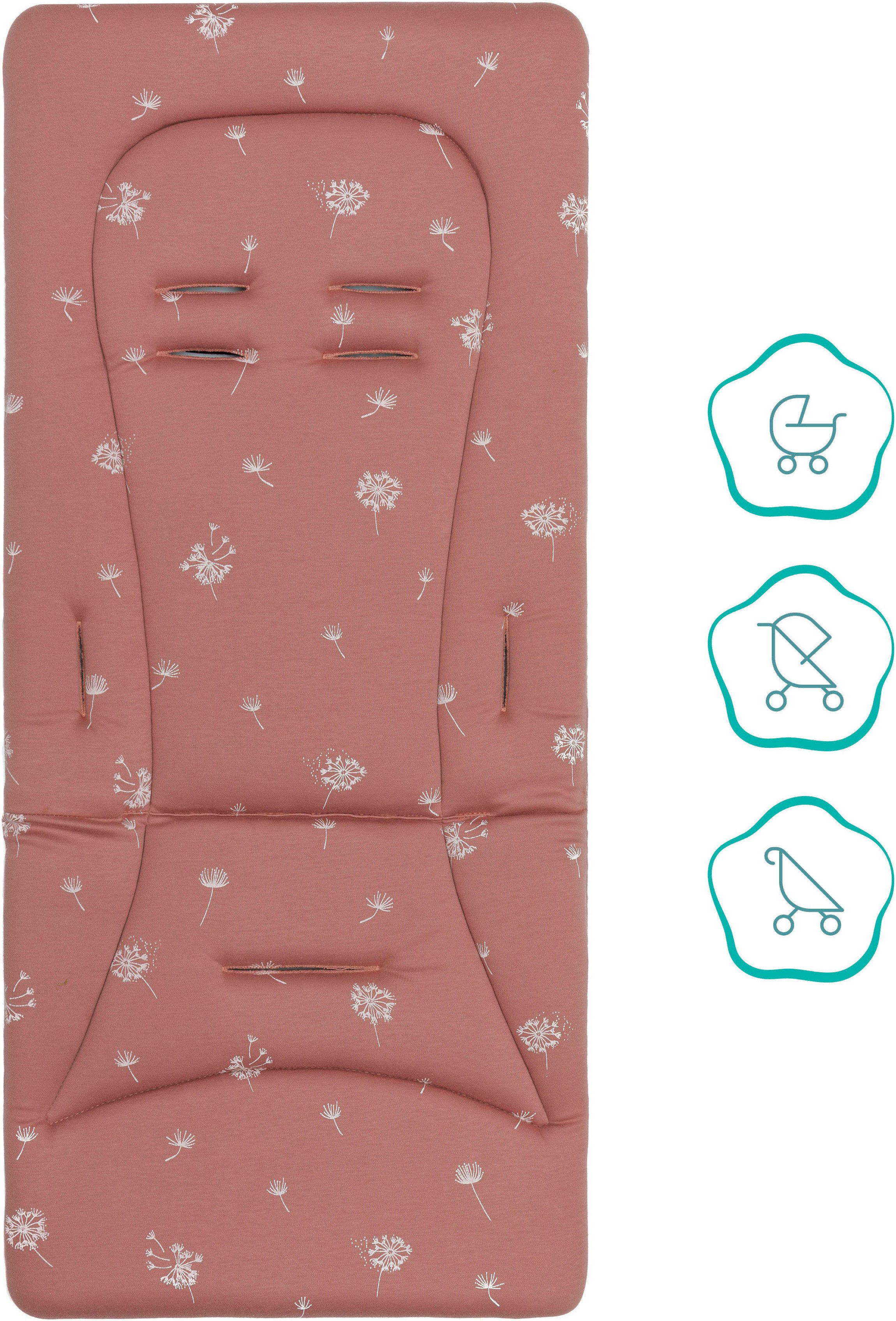 Fillikid Kinder-Sitzauflage Wendeauflage Liner, für Buggy und Kinderwagen