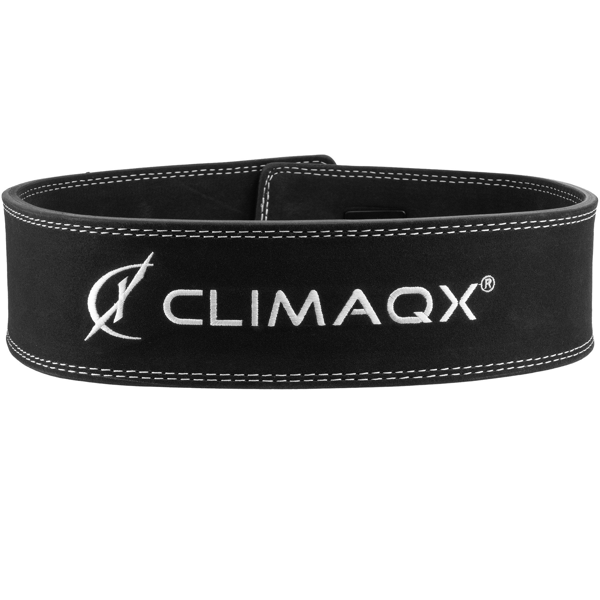 CLIMAQX Bauch- und Rückenstützgürtel Strongman Gewichthebergürtel Black Edition