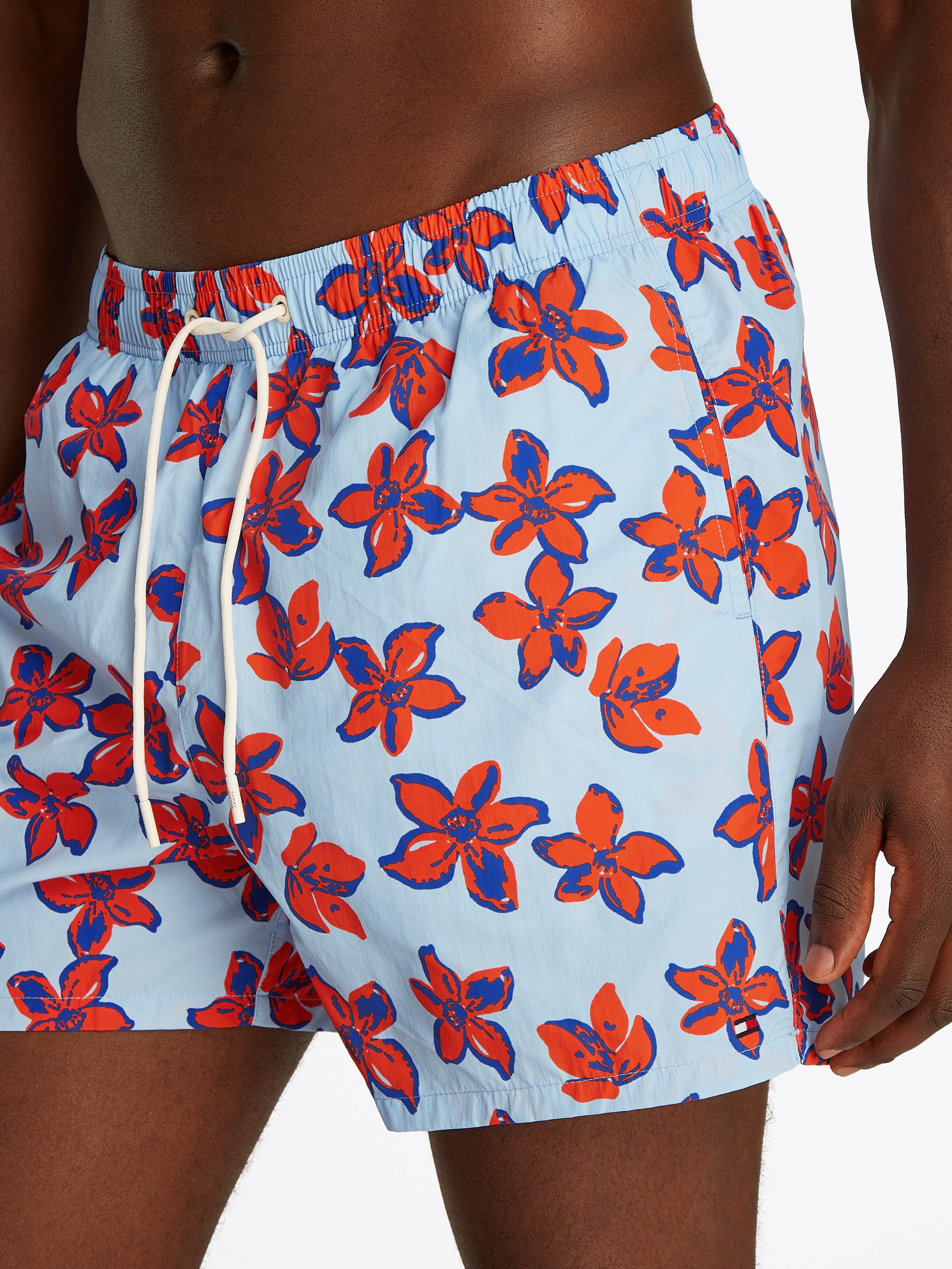 Tommy Hilfiger Swimwear Badeshorts MEDIUM DRAWSTRING PRINT mit Muster günstig online kaufen