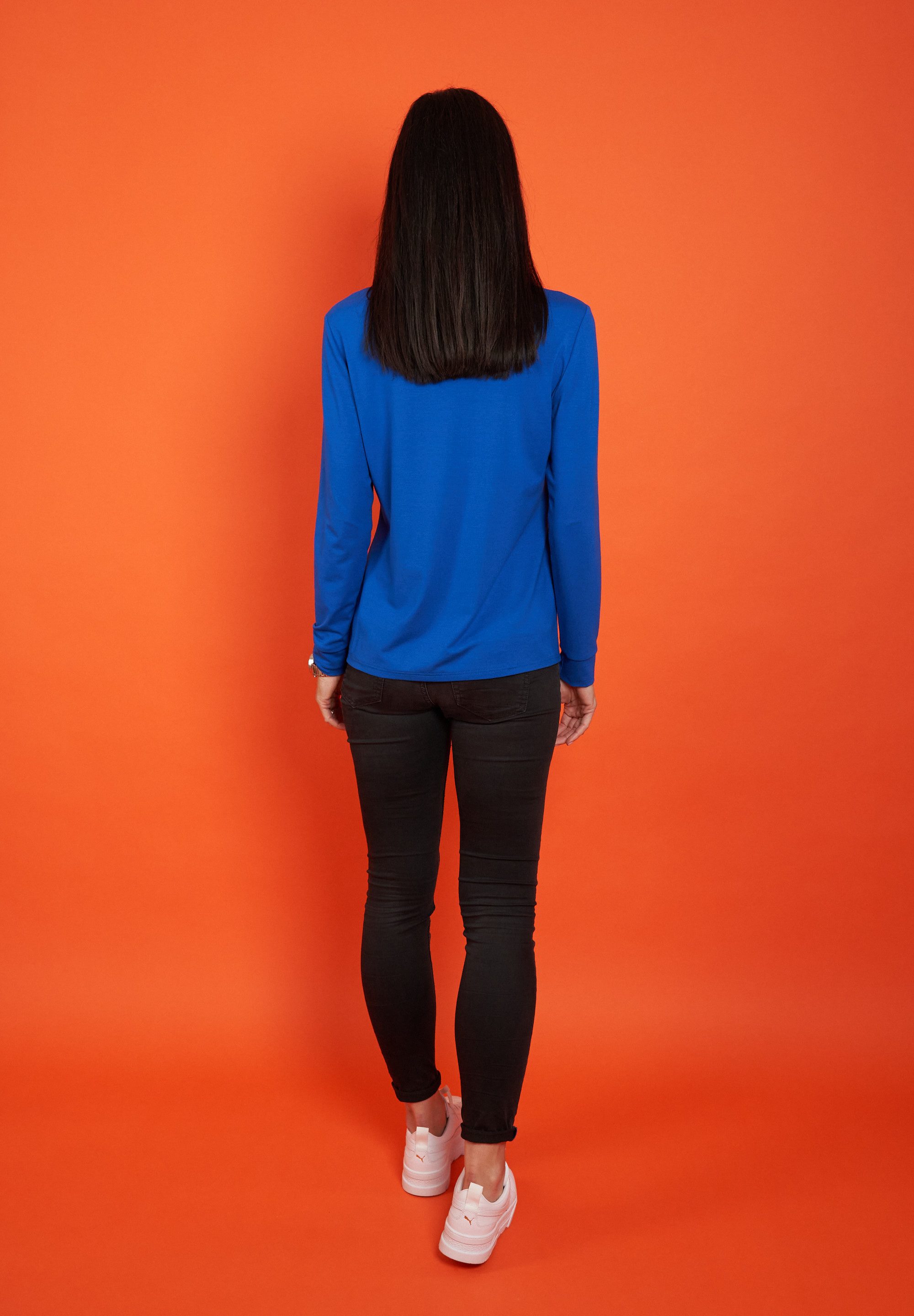 Seidel Moden Langarmshirt mit Glitzersteinen, MADE günstig online kaufen
