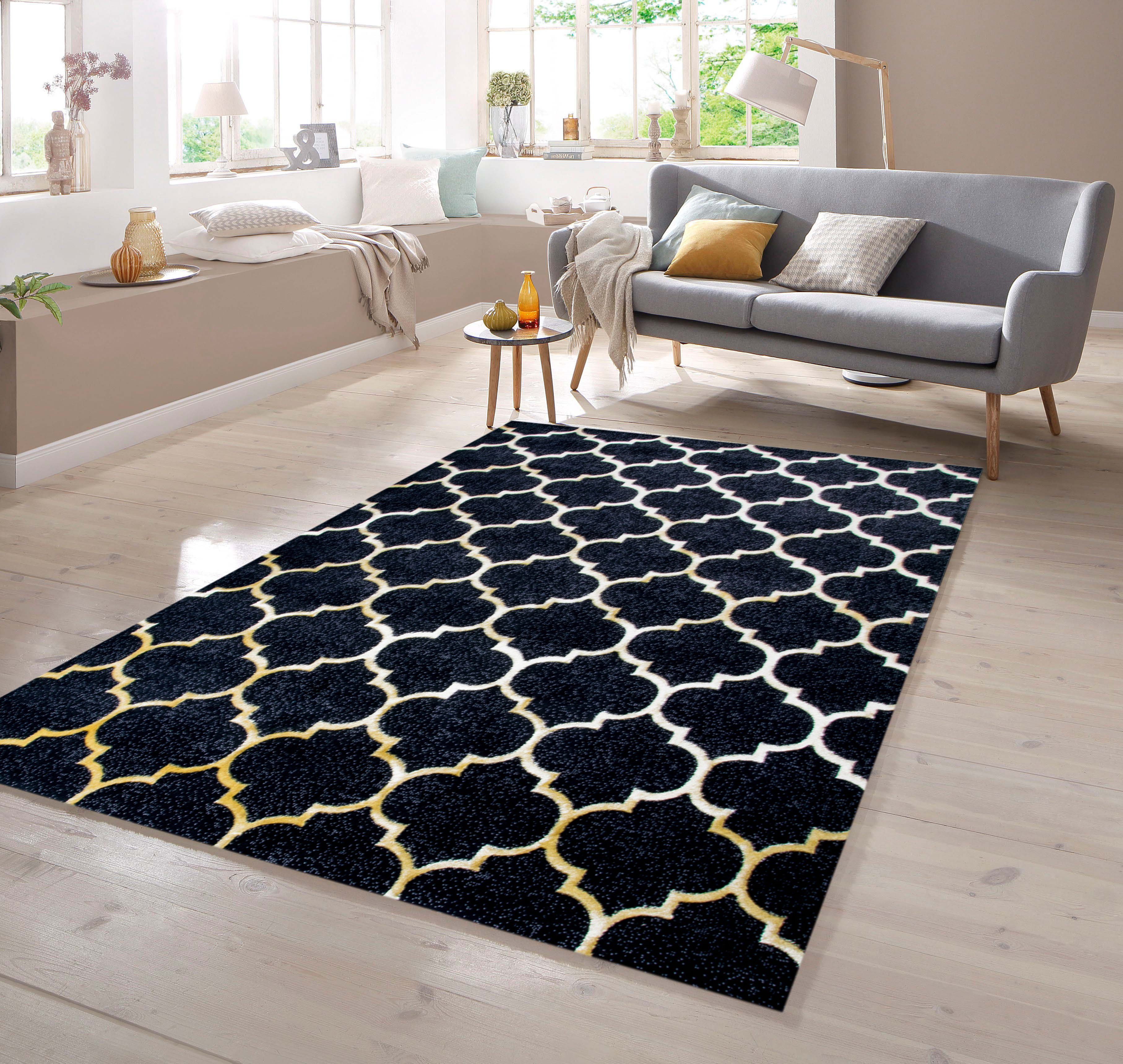 TeppichHome24 Teppich Designer Teppich Marokko Wohnzimmerteppich günstig online kaufen
