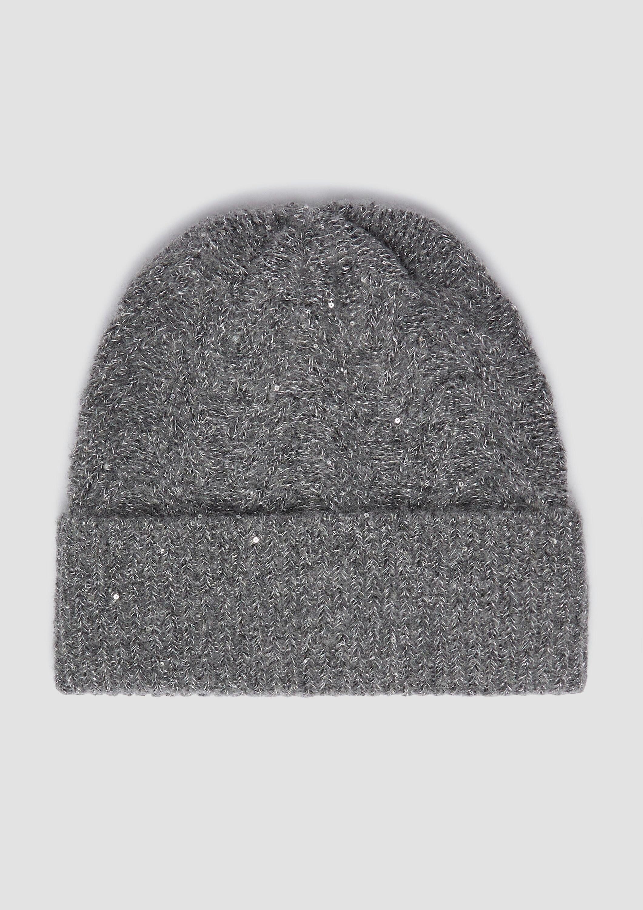 s.Oliver Strickmütze Mütze Strickmütze mit Pailletten günstig online kaufen