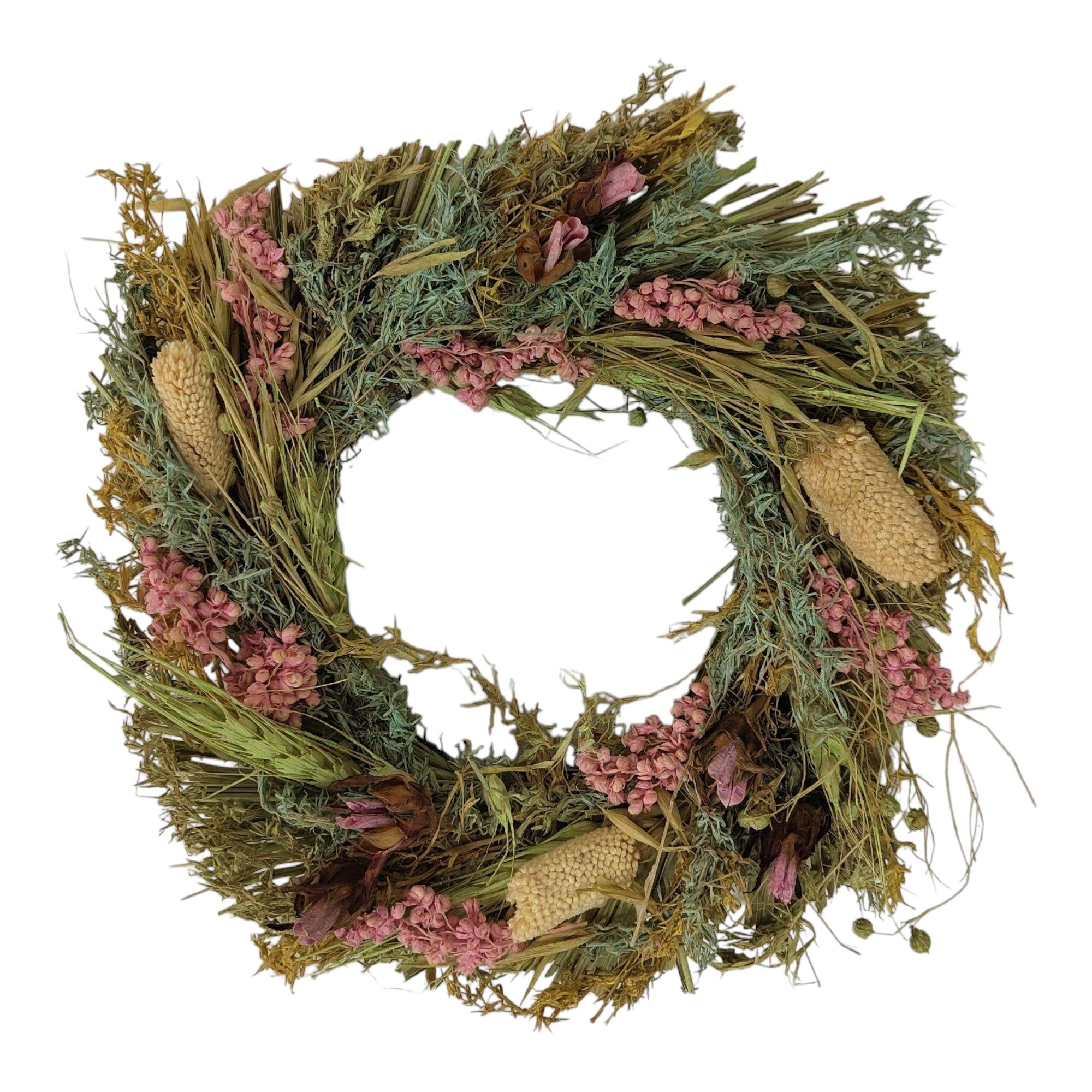 sesua Dekokranz Trockenblumenkranz Dekokranz Herbst Ø 24cm natur kein Plast günstig online kaufen