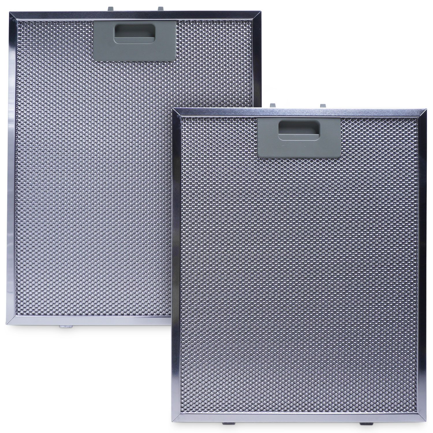 RESPEKTA Fettfilter Metallfilter MIZ2009, 2Stk 320 x 260 mm für Dunstabzugshaube