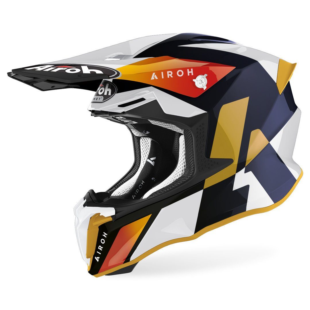 Airoh Motocrosshelm Twist 2.0 Lift Motocross Helm, Spoiler