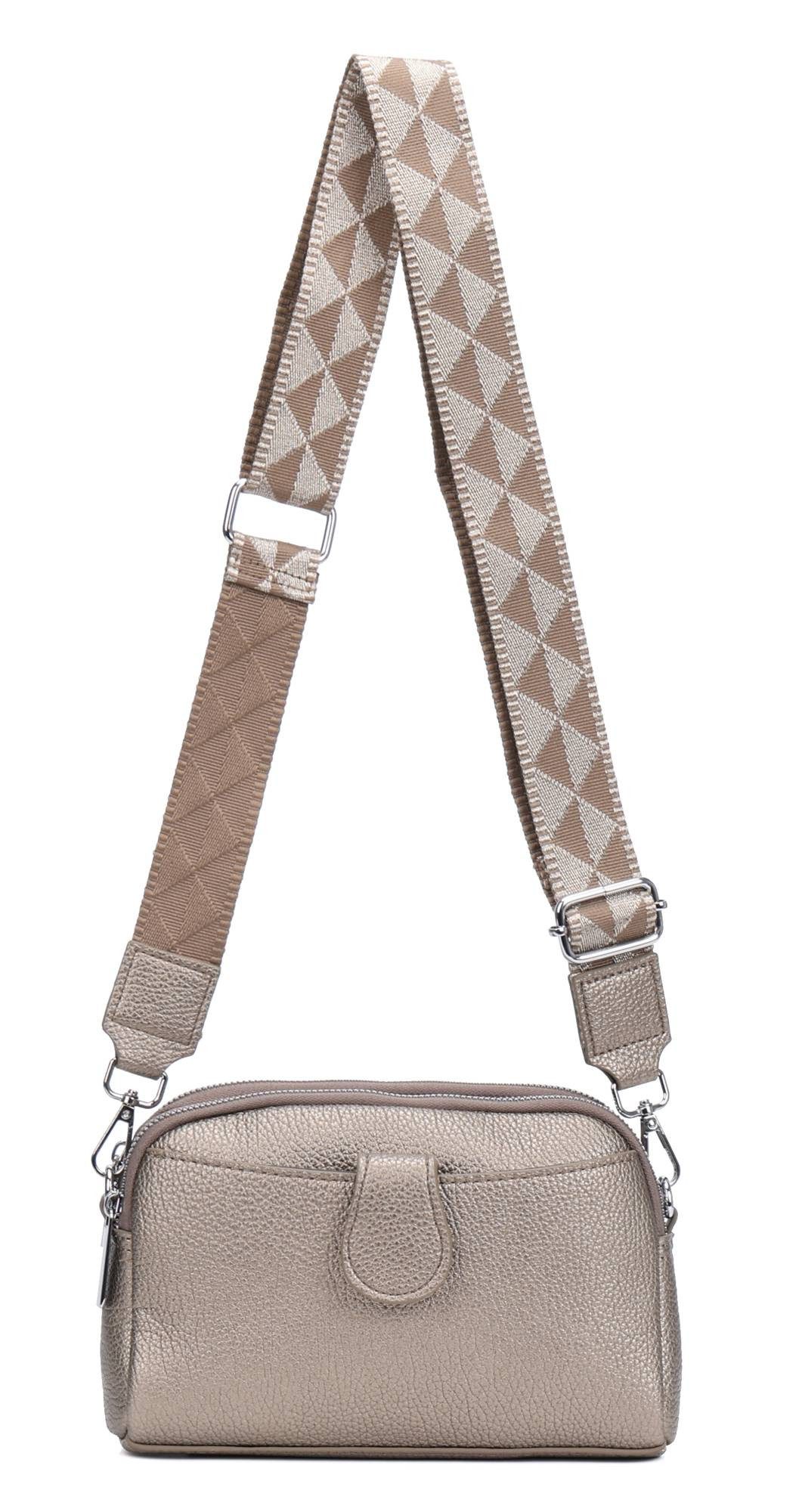 ITALYSHOP24 Schultertasche Damen Tasche Umhängetasche Handytasche Abendtasc günstig online kaufen