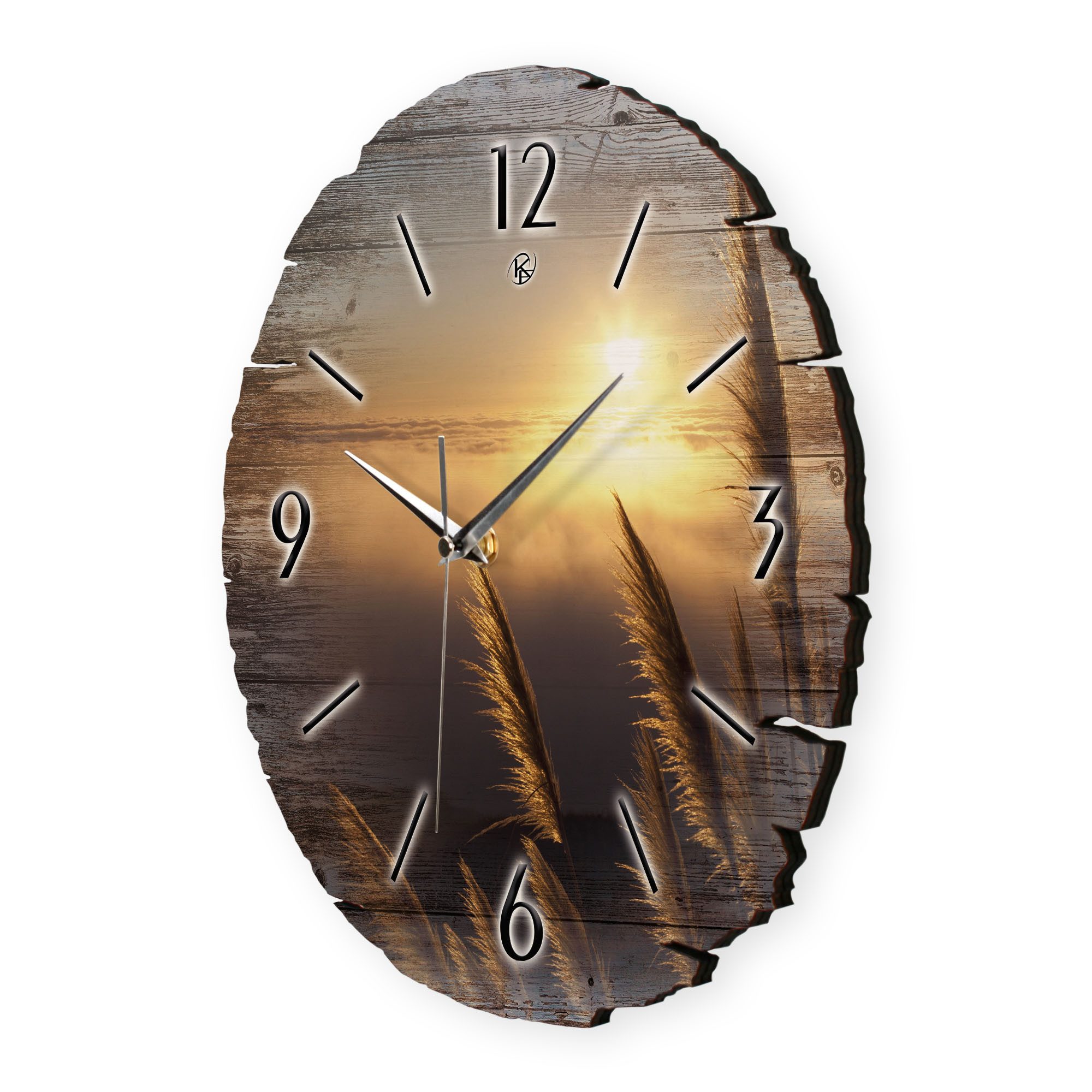 Kreative Feder Wanduhr Wanduhr "Sunset" aus günstig online kaufen