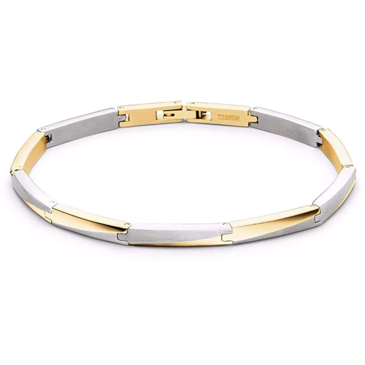 Boccia Armband 03059-02, für Damen Titan Bicolor