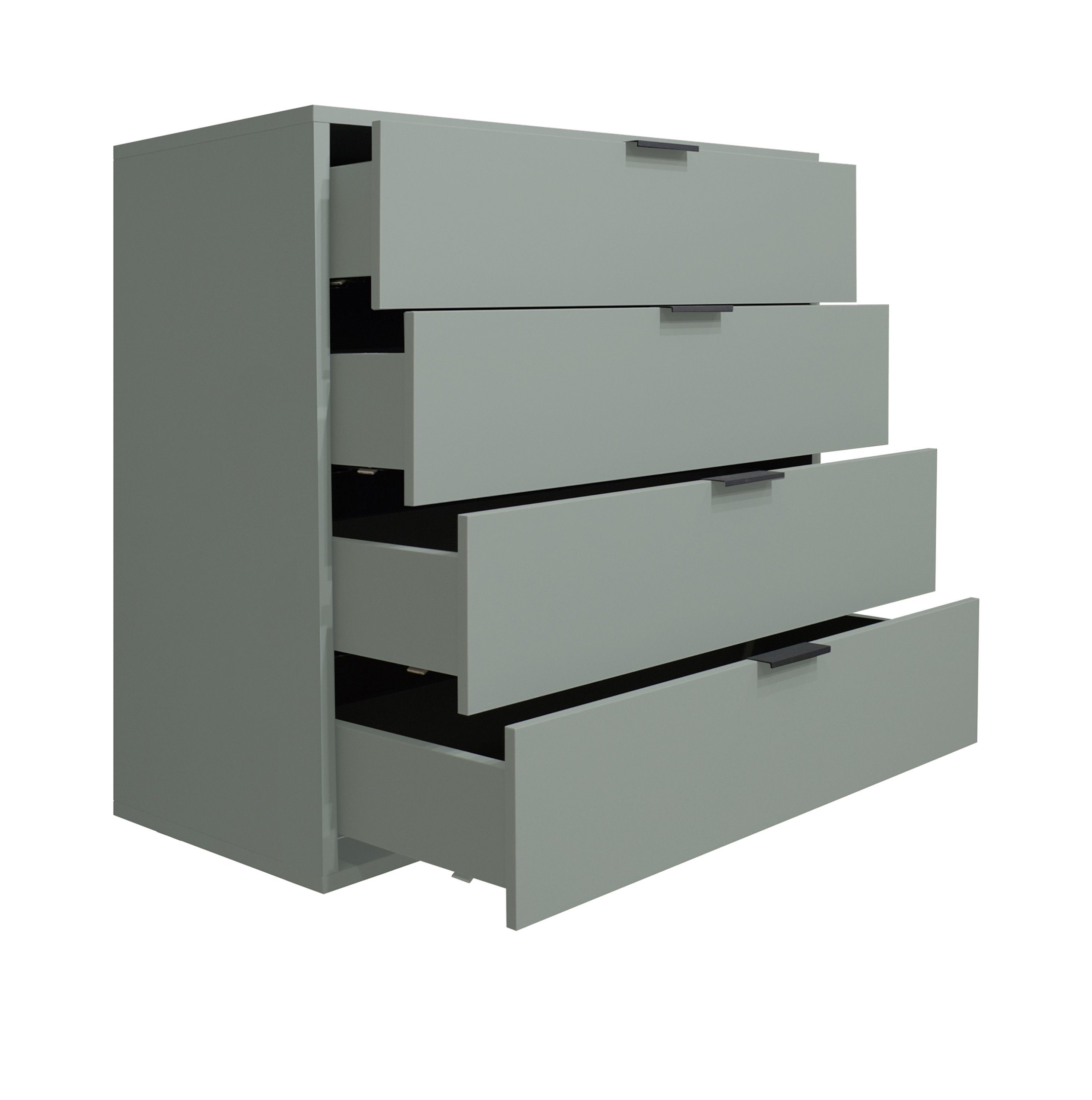 möbelando Kommode Boulder, 81 x 87 x 45 cm (B/H/T)