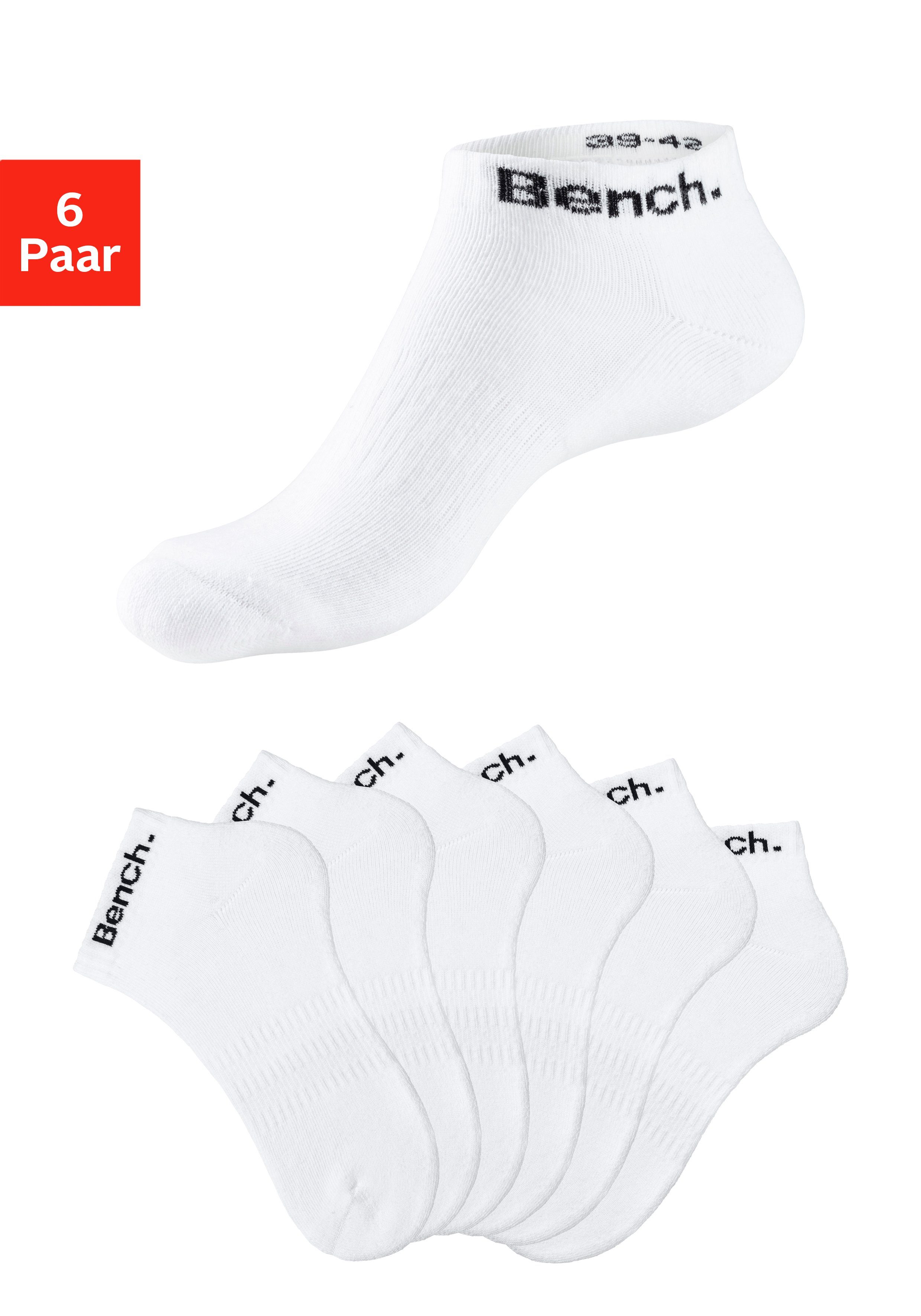 Bench. Sportsocken (Packung) Tennis Kurzsocken mit Halbfußfrottee