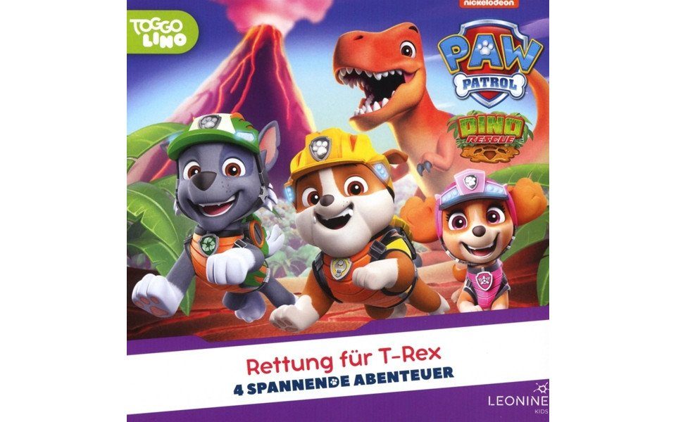 Hörspiel-CD Paw Patrol F.50 - Rettung für T-Rex