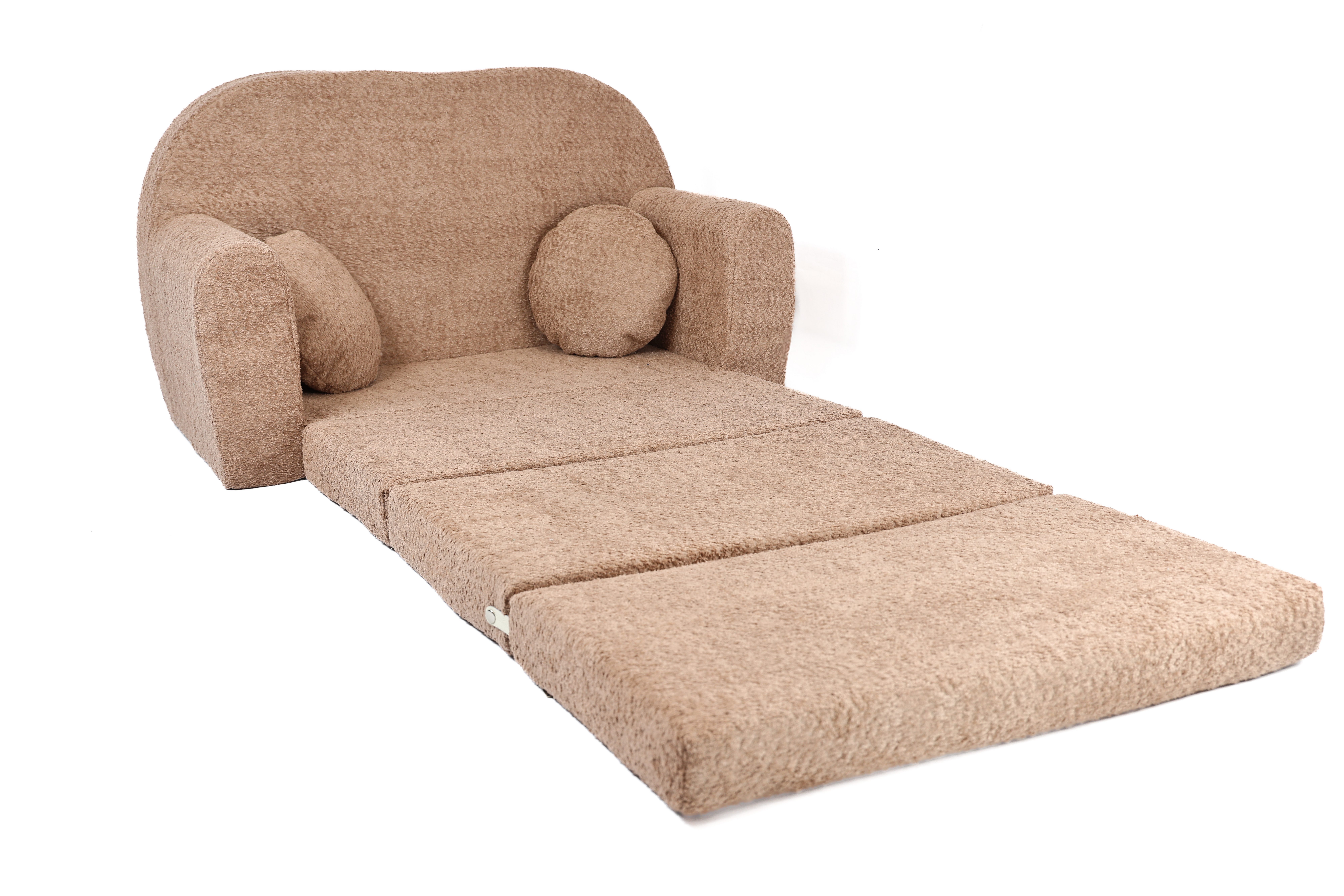 FORTISLINE Kindersofa Kindersofa aus Teddy-Stoff mit günstig online kaufen