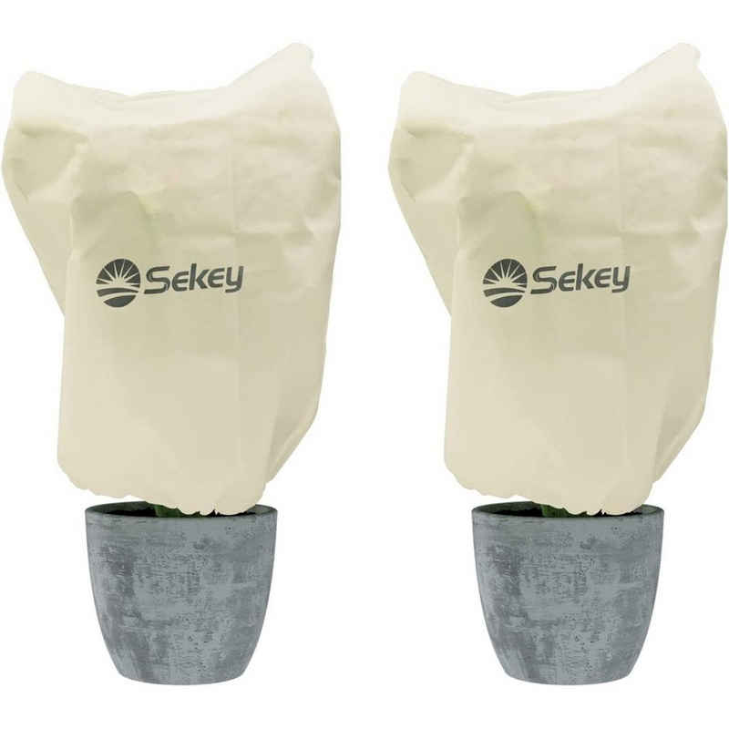 Sekey Pflanzkübel »2 Stück Winter Pflanzenschutzhaube für Kübelpflanzen Frostschutz« (Set)