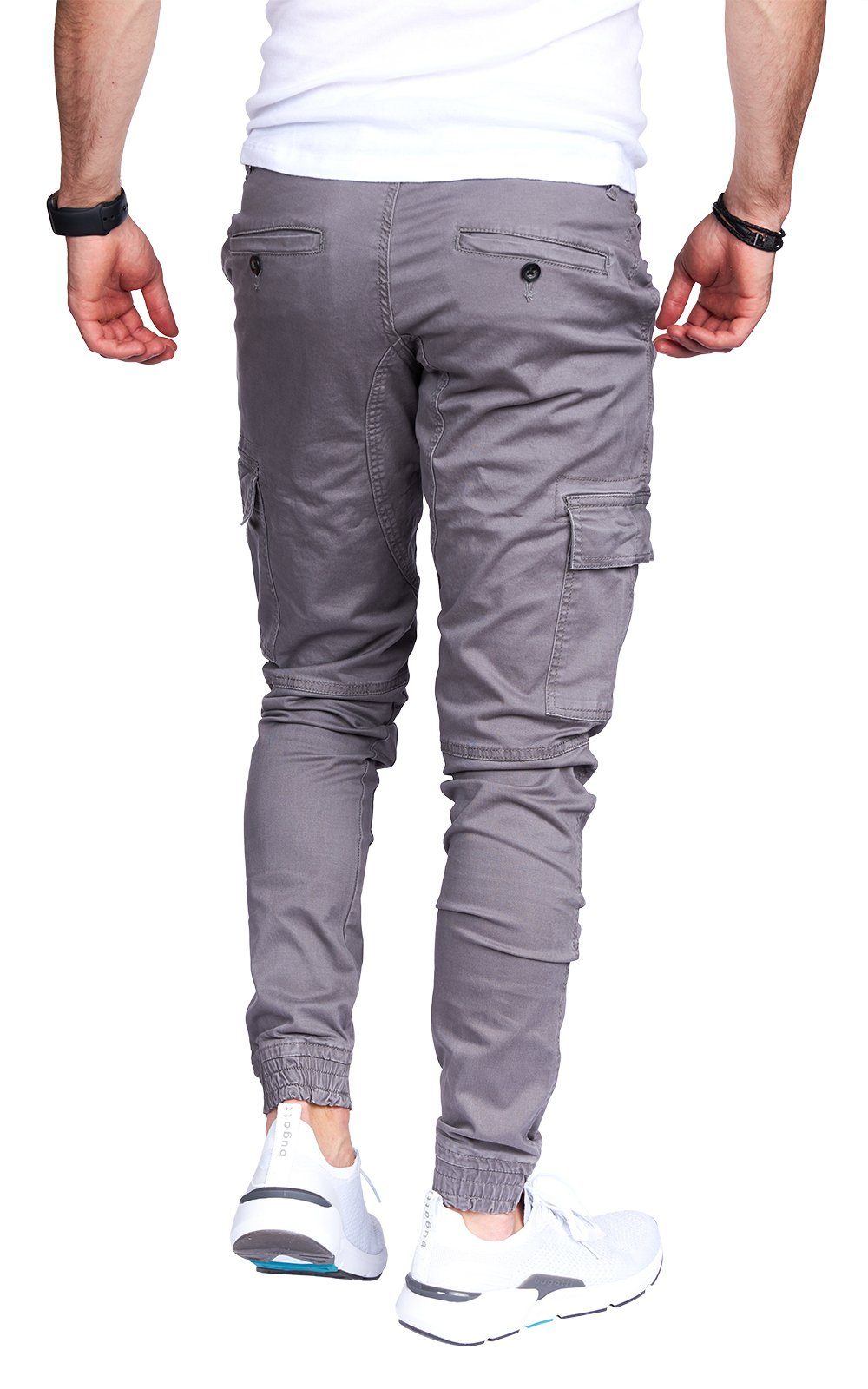 Chino Gray-Guertel Cargohose Styleko männer 8008 Hose Cargohose Herren Cargohose Cargohose Styleko