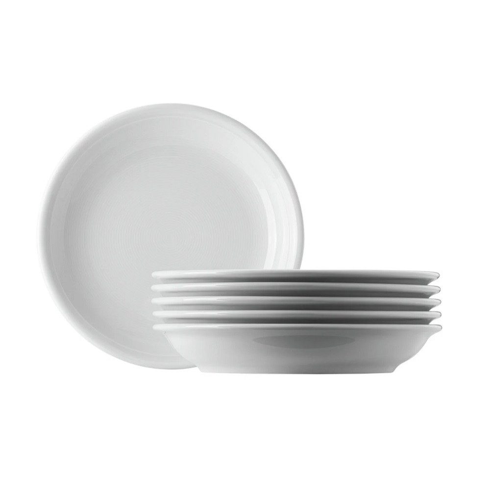 Thomas Porzellan Suppenteller Thomas Trend Weiss Suppenteller Ø 22 cm 6er Set