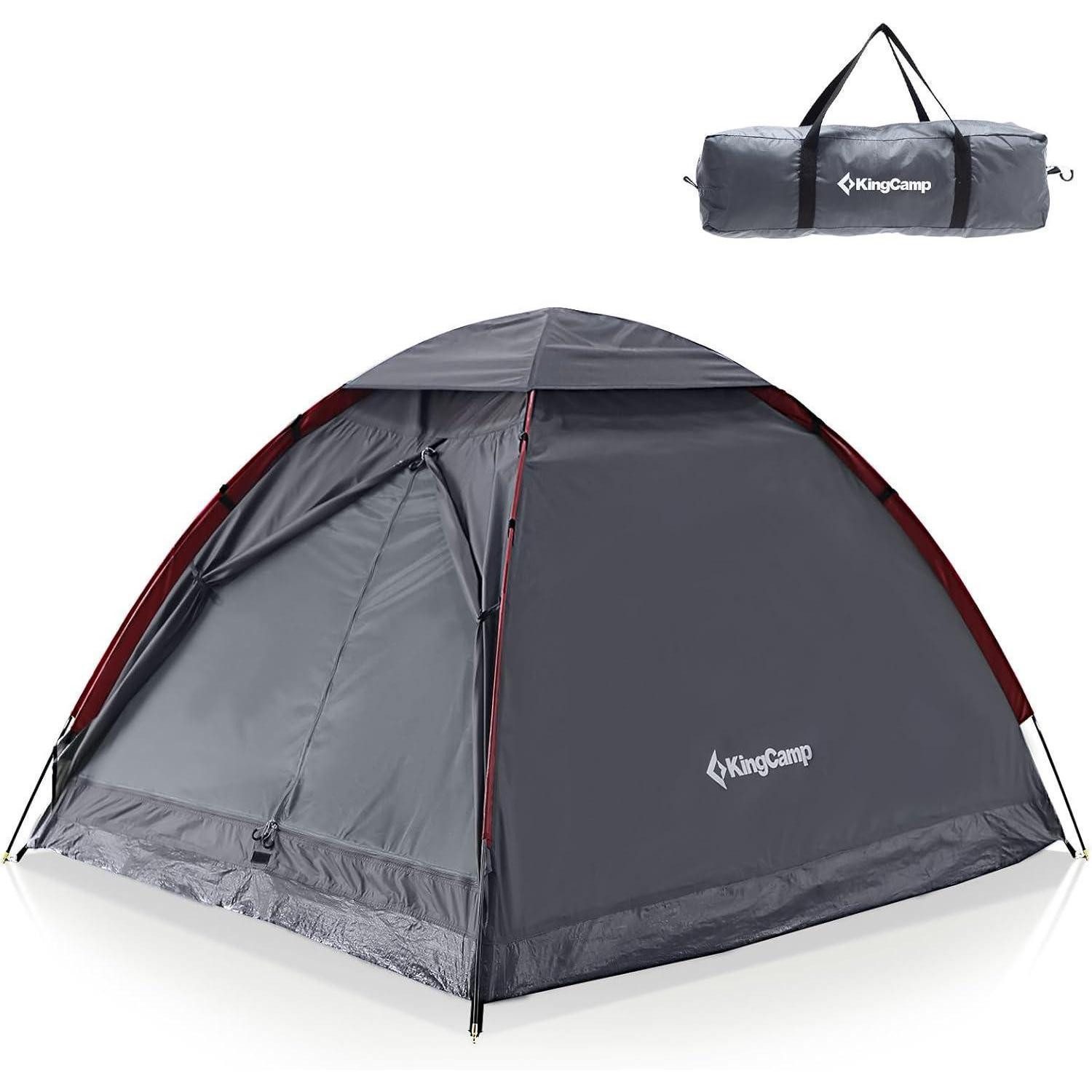 Kuppelzelt Ultraleichtes Campingzelt für 2 Personen Wasserdicht Kompakt Trekking