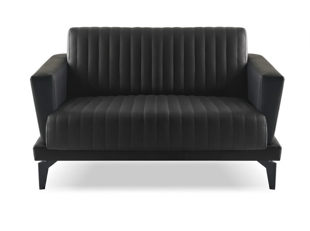 Xlmoebel 2-Sitzer Sofa Moderner Designer Stück Schwarz Büromöbel Wohnzimmer, 1 Teile