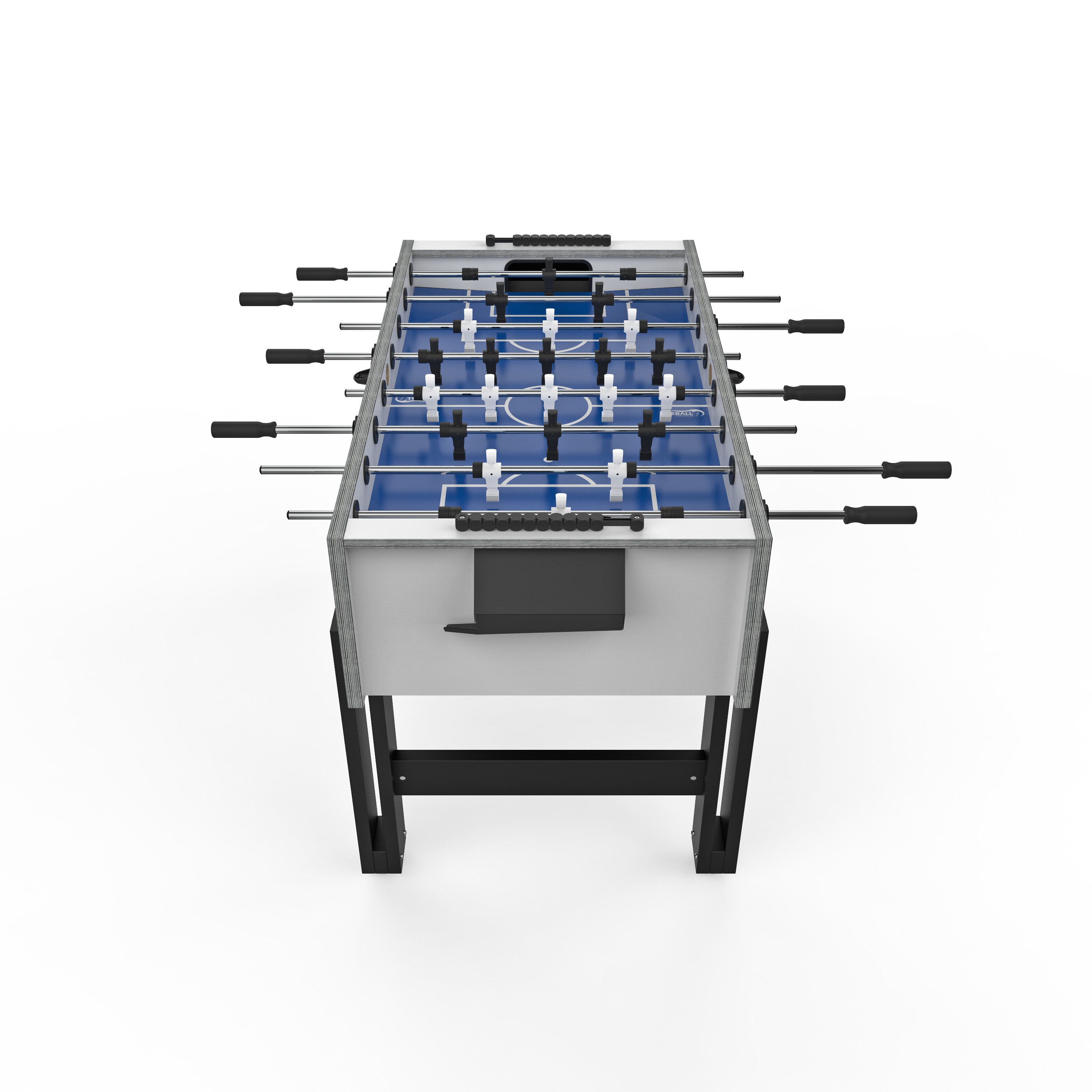 Fireball-Tablesoccer Kickertisch Fireball "Sport" weiss Tischfußball, Made in Germany