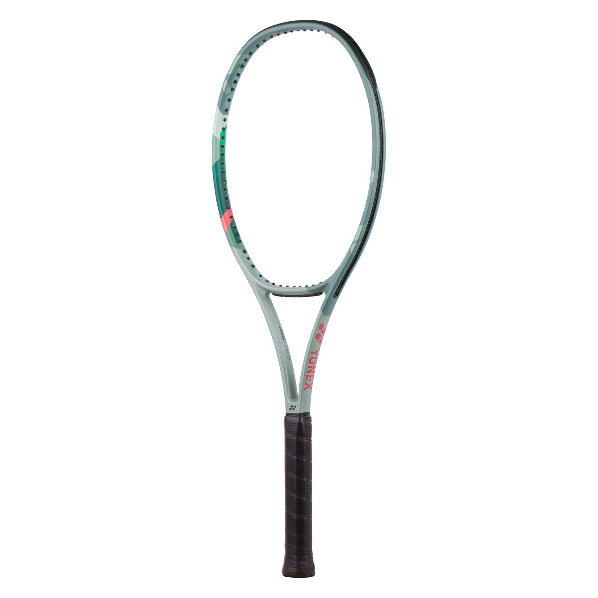 Yonex Tennisschläger Percept 97in/320g/Turnier olivegrün - unbesaitet