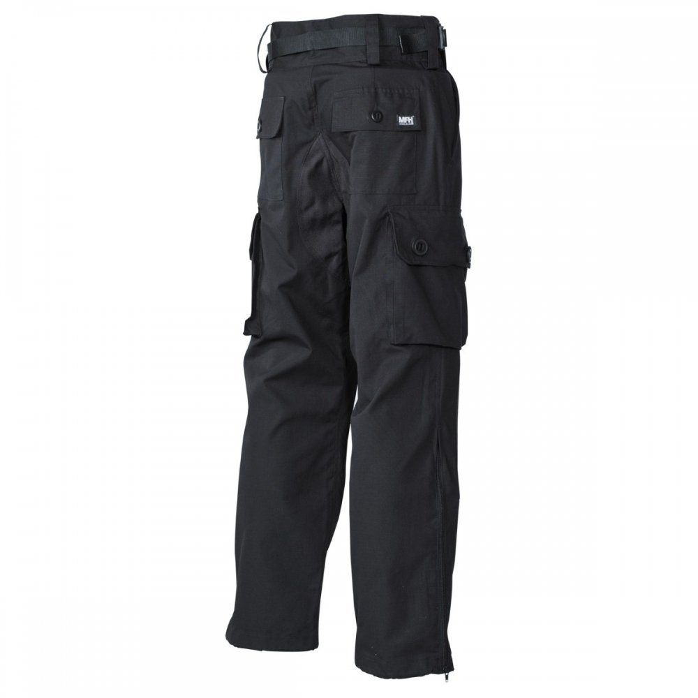MFH Cargohose Kommandohose, "Smock", Rip Stop, schwarz - M günstig online kaufen