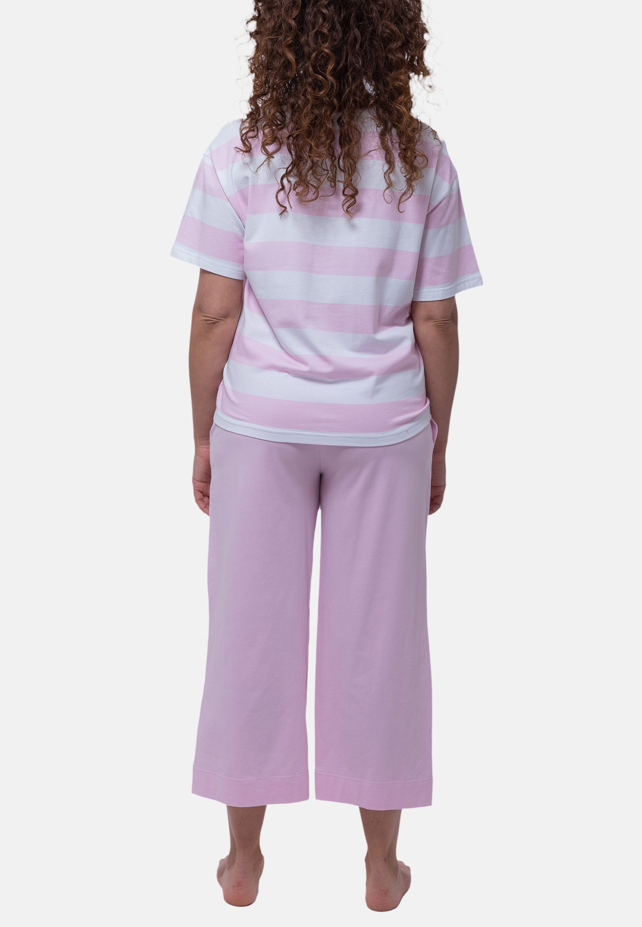 Mey Pyjama Streaked Lines (Set, 2 tlg) Schlafanzug - Baumwolle - Atmungsaktiv