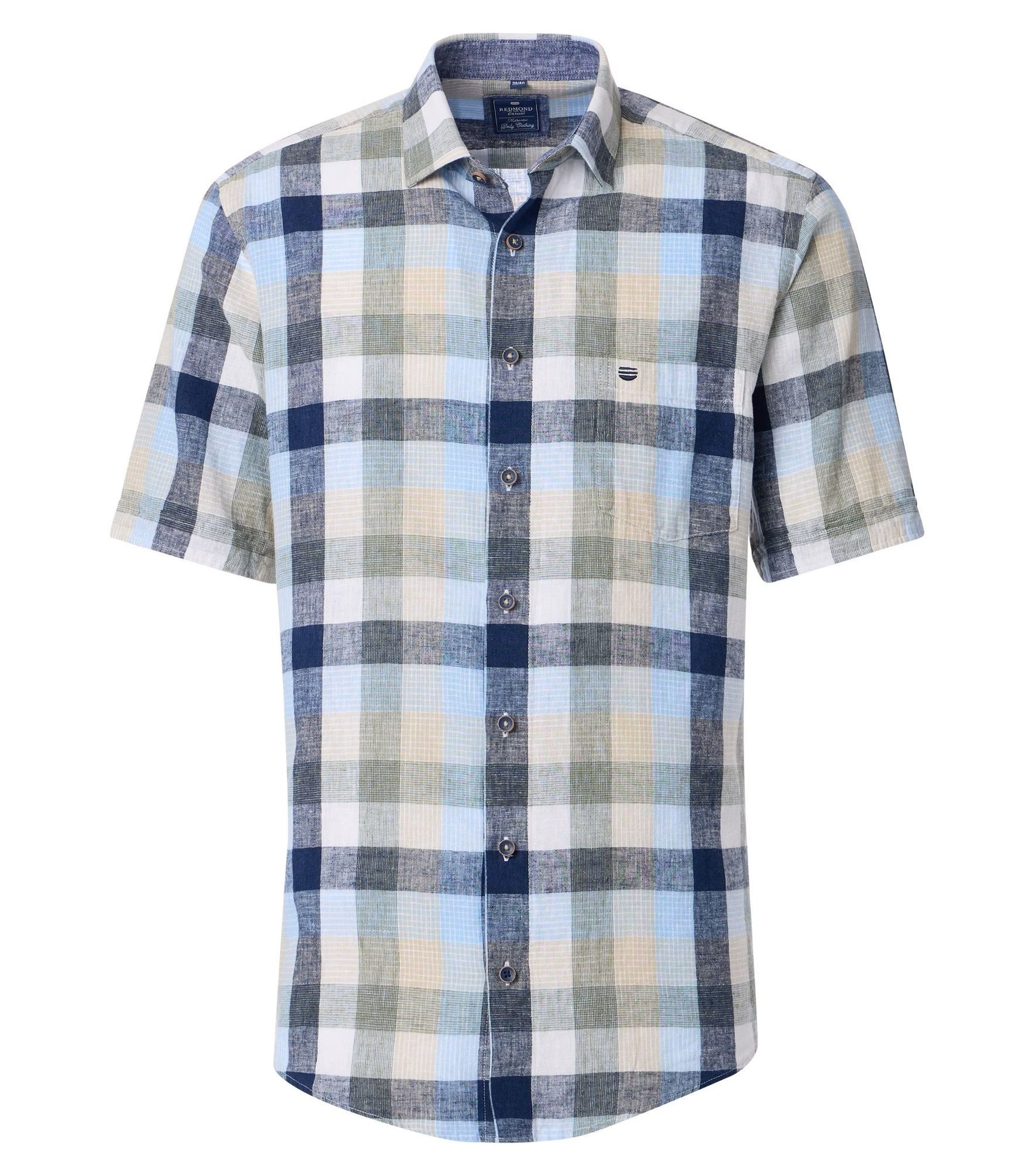 Redmond Kurzarmhemd 251160999 comfort fitButton-Down günstig online kaufen