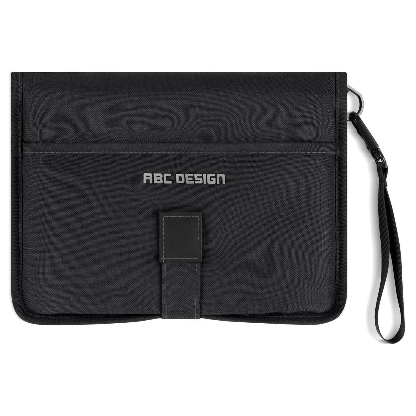 ABC Design Wickeltasche Wickelorganizer Multi, Modell 2025, Farbe: Coal