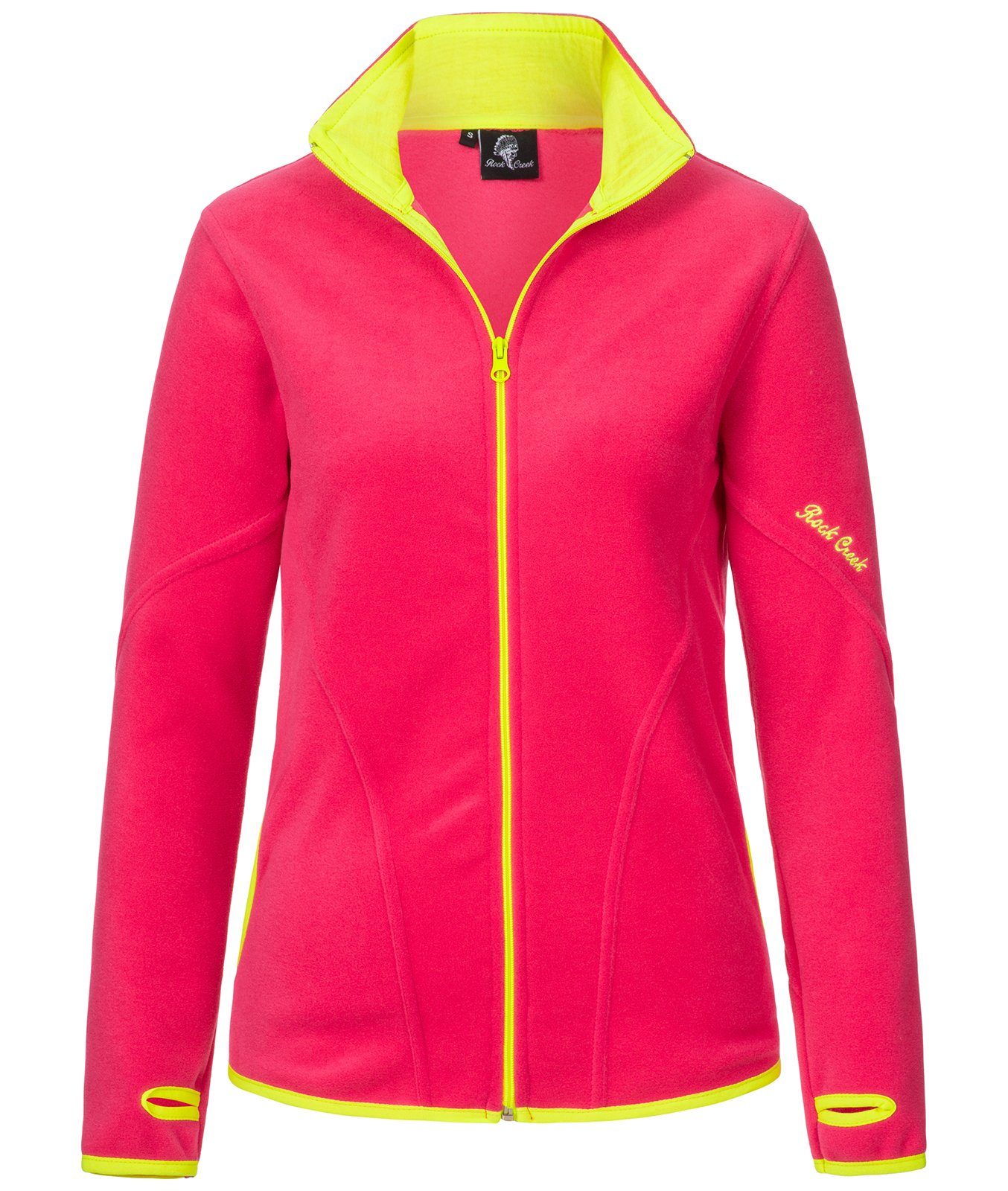 Rock Creek Fleecejacke Damen Fleecejacke Übergangsjacke D-472 Pink