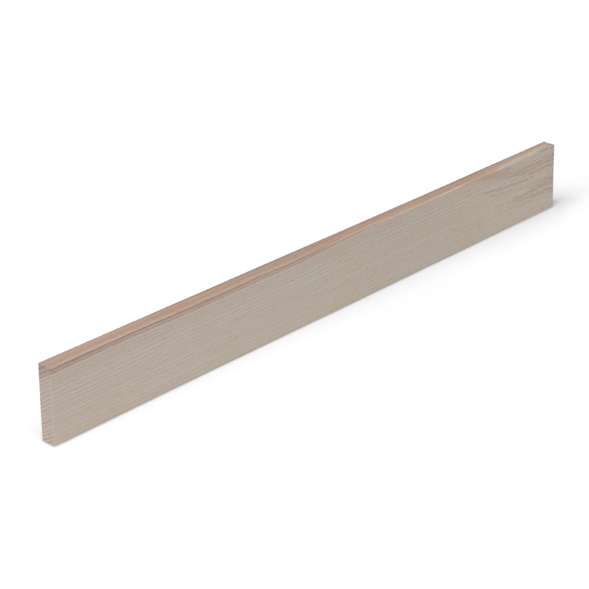Woodsellers Kantholz Holzleiste - Esche gehobelt - 8 x 20 x 1000 mm, (1-tlg), Woodsellers - Massivholzleiste - Esche gehobelt - 8x20x1000mm