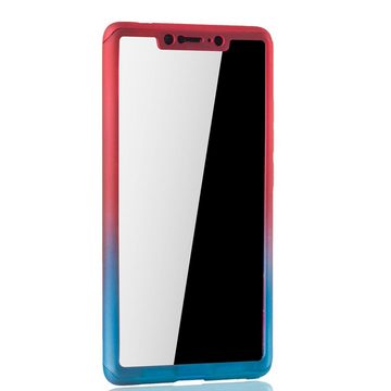 König Design Handyhülle Xiaomi Mi 8 SE, Xiaomi Mi 8 SE Handyhülle 360 Grad Schutz Full Cover Mehrfarbig