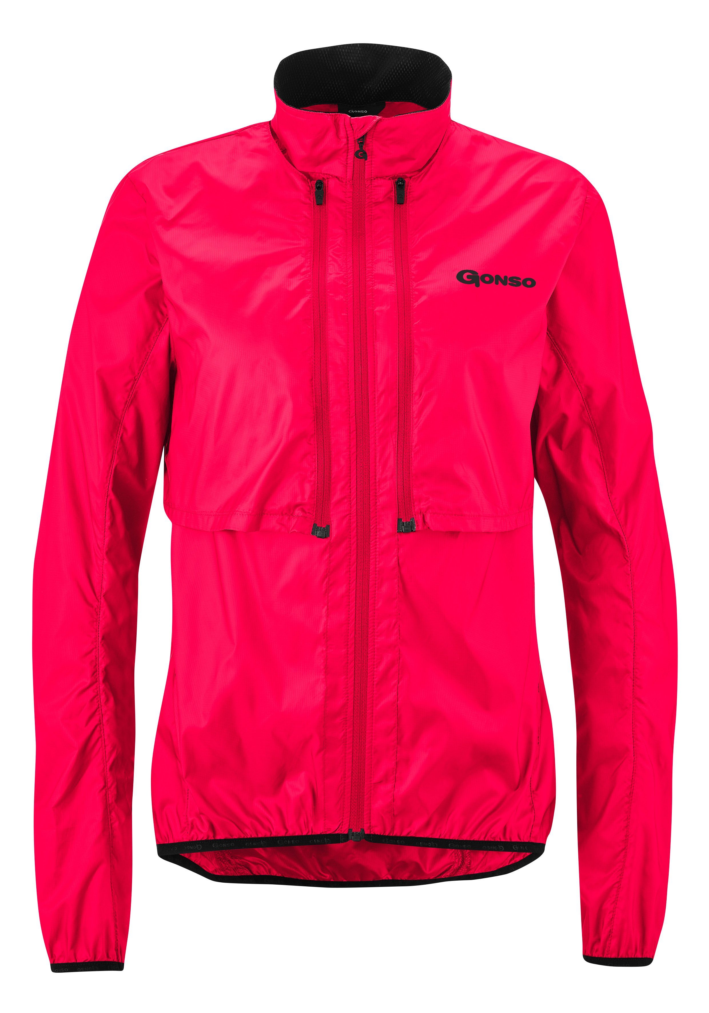 Gonso Fahrradjacke Bernira leicht neonpink Extra