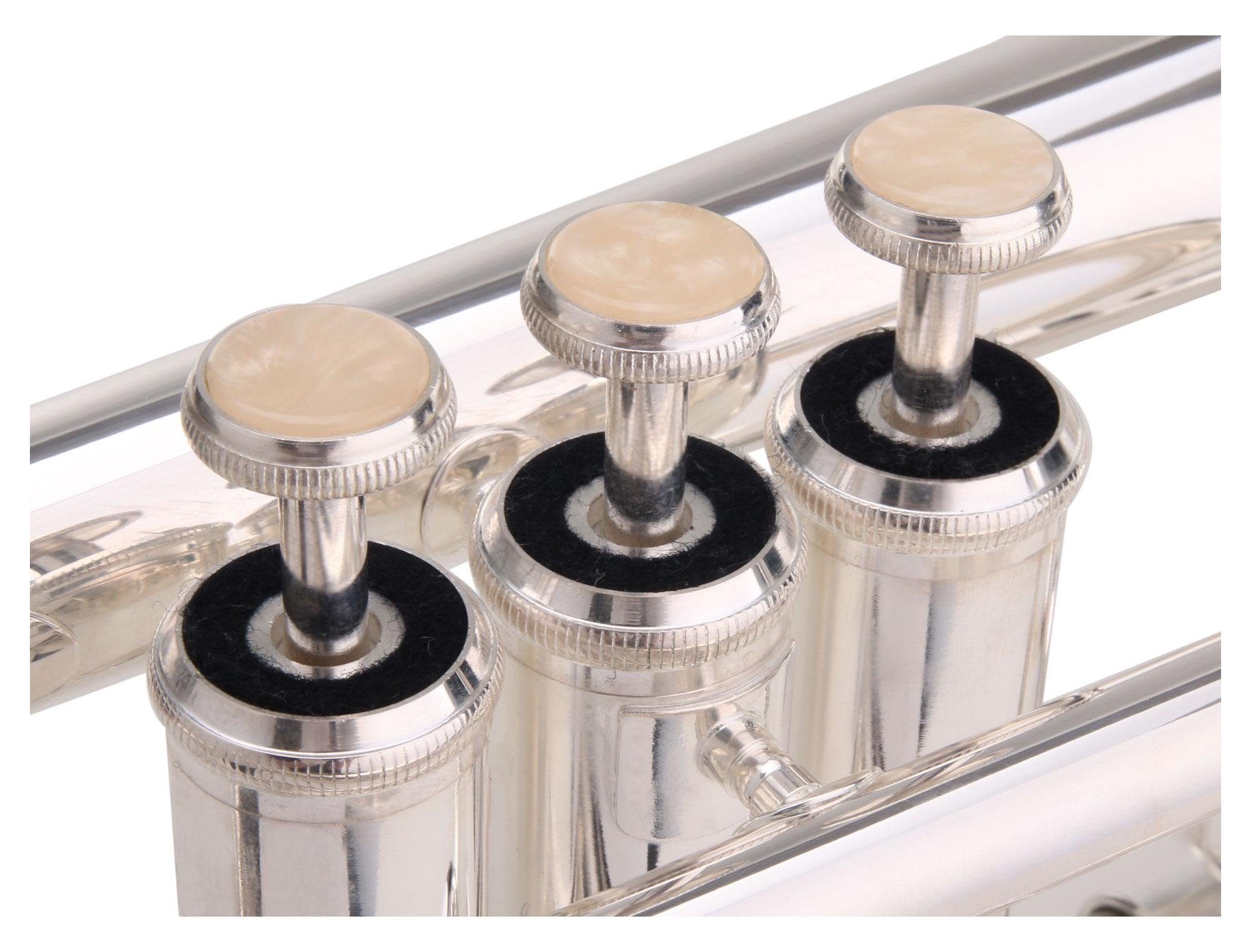 Classic Cantabile Kornette CR-400 Bb-Kornett (Messing, Ventile Edelstahl, Stimmzug Neusilber Bb