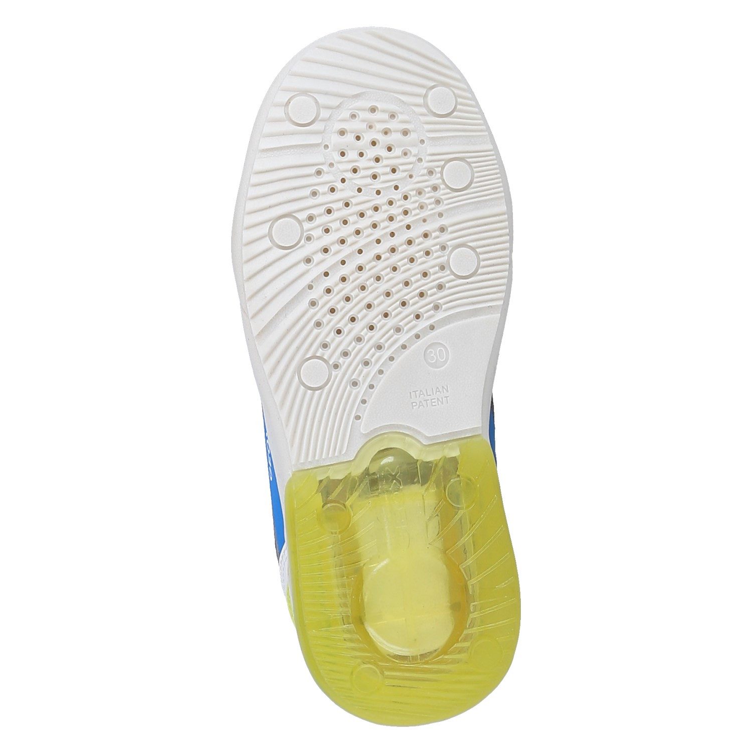 Geox Grayjay grau/lime/weiss Kinder Sneaker