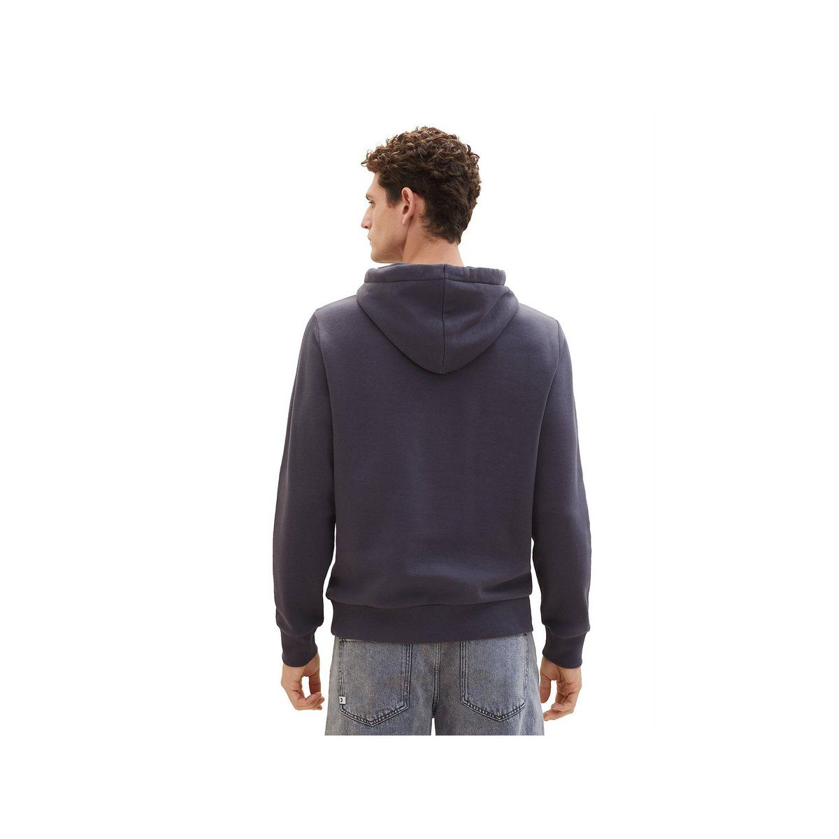 TOM TAILOR Sweatshirt grau (1-tlg) Tarmac Grey | Sweatshirts