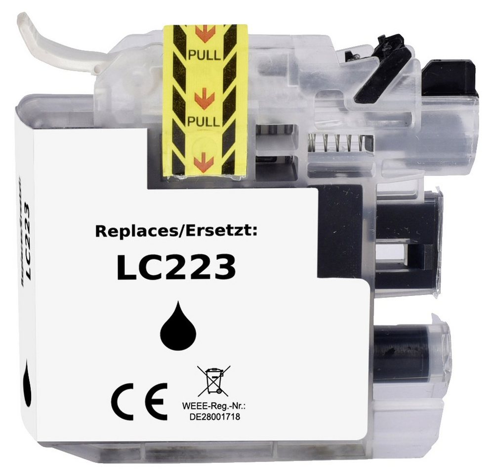 Thumbnail - Renkforce Renkforce Druckerpatrone ersetzt Brother LC-223BK Kompatibel Schwarz Tintenpatrone